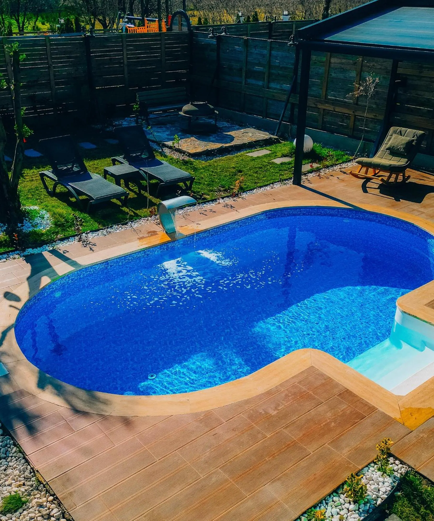 Swimming pool in 7Sense Nature Resort