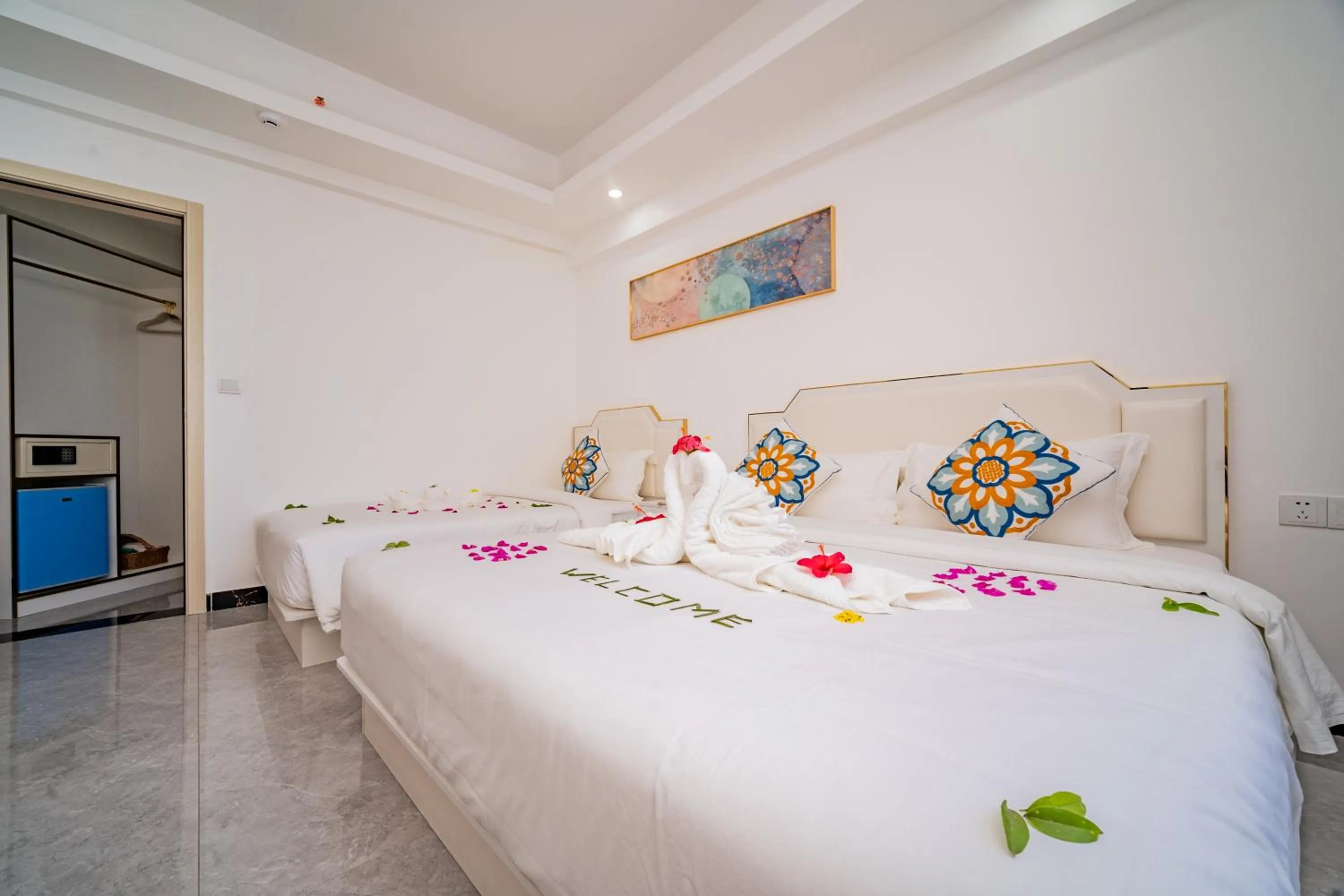 Bedroom, Bed in Bohol Dolphin Bay Resort