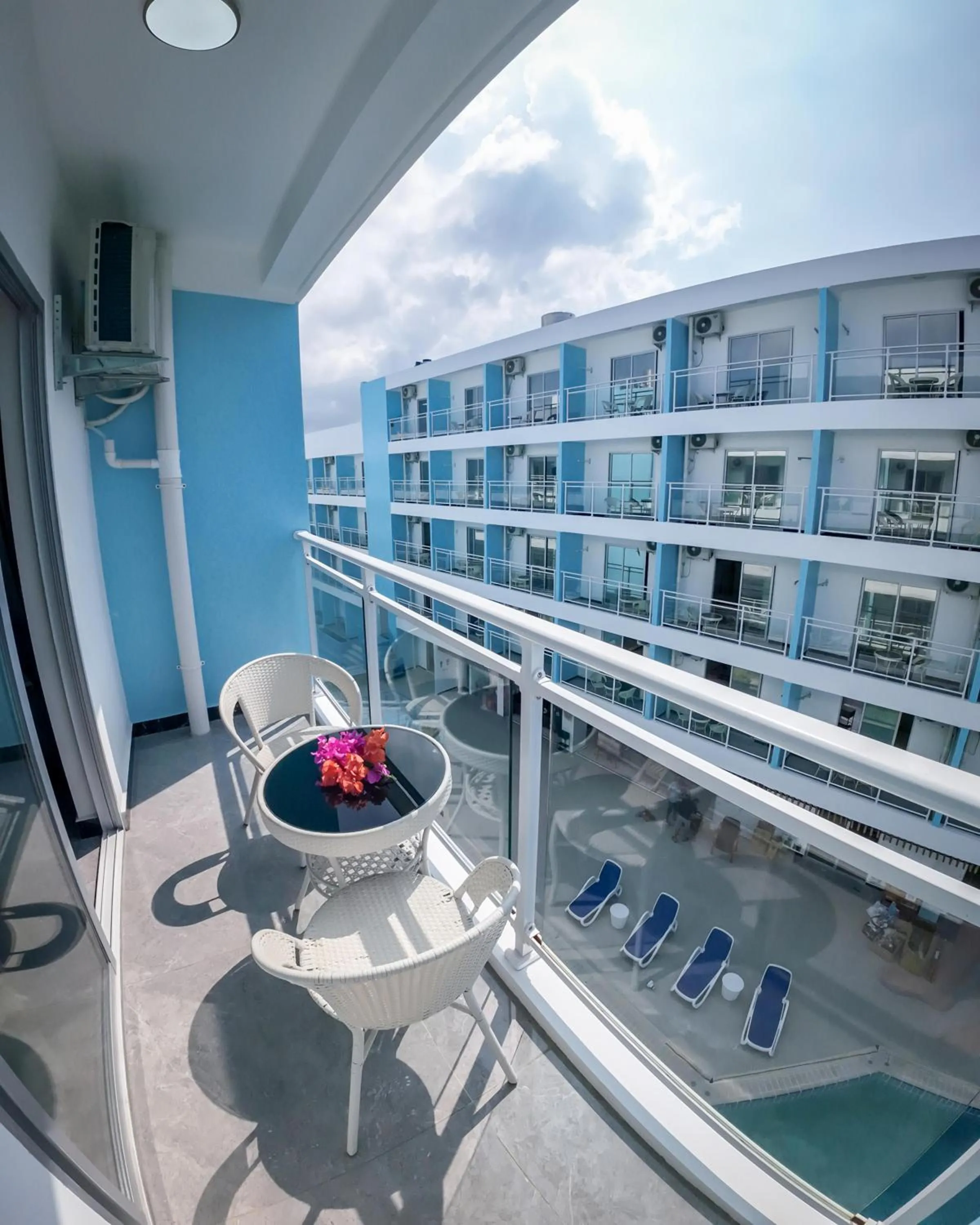 Balcony/Terrace in Bohol Dolphin Bay Resort