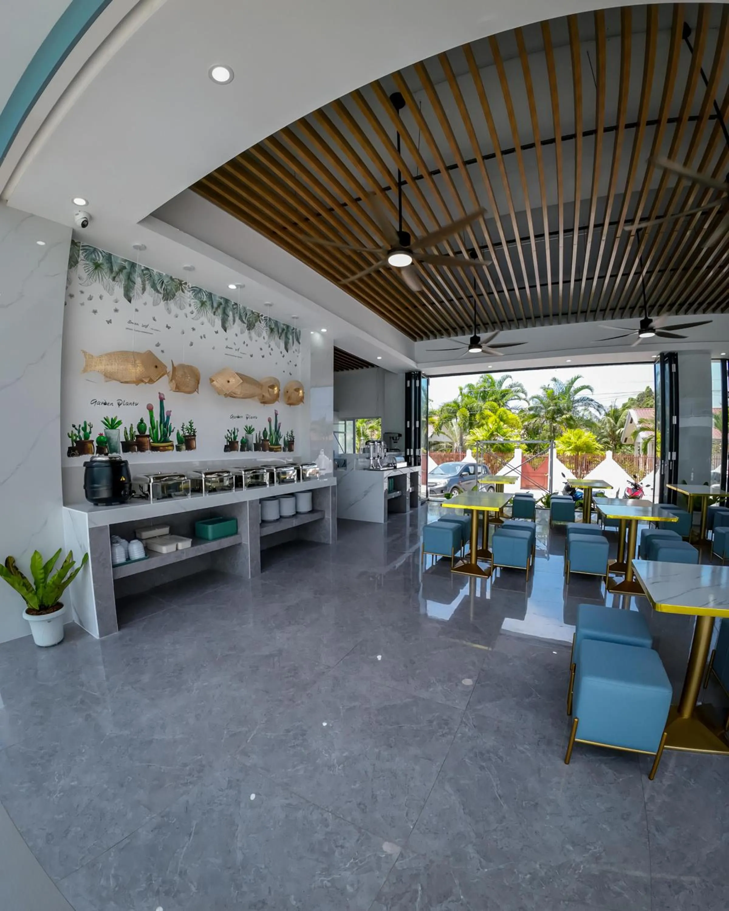 Dining area in Bohol Dolphin Bay Resort