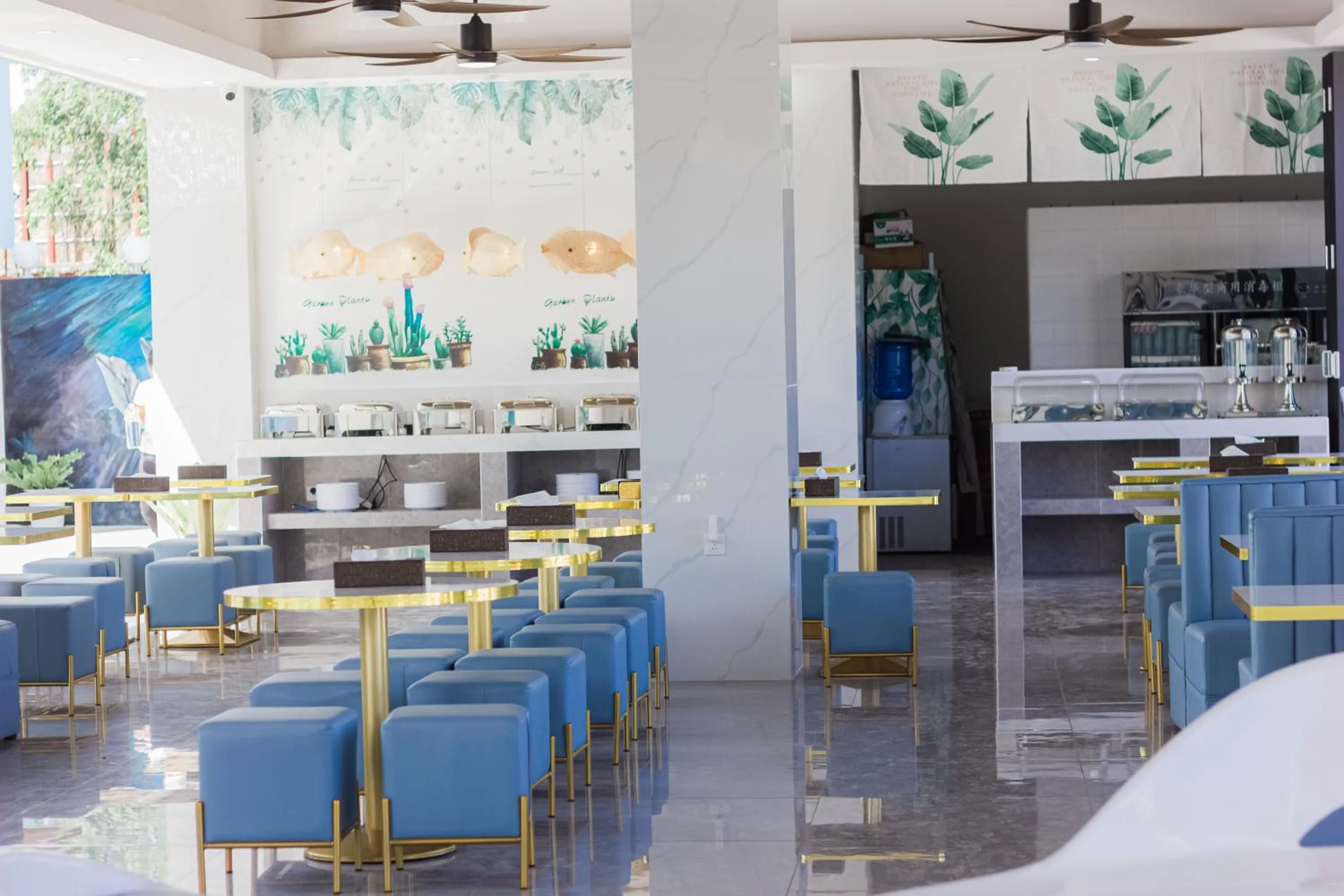 Dining area in Bohol Dolphin Bay Resort