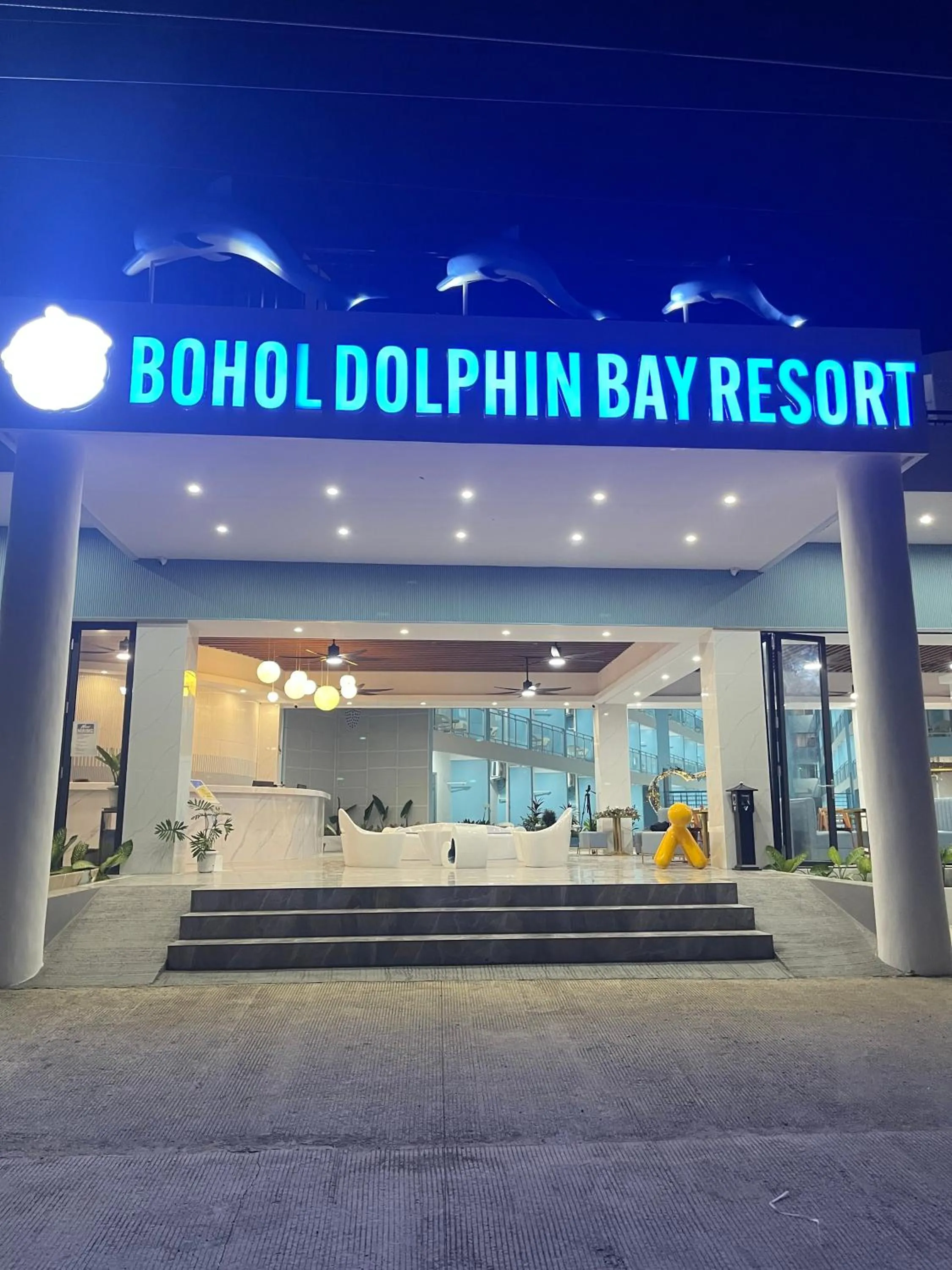 Facade/entrance in Bohol Dolphin Bay Resort