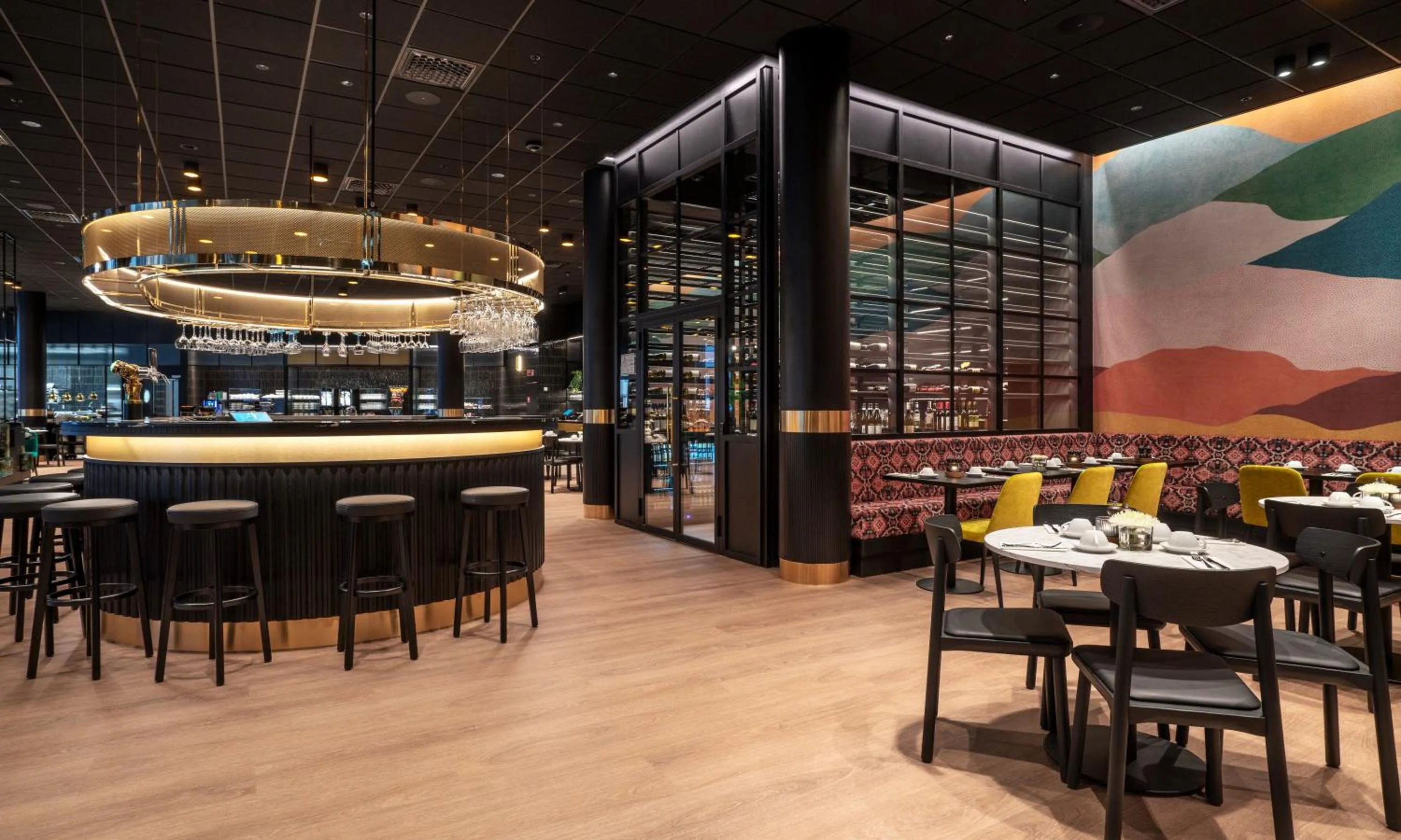 Lounge or bar in Thon Hotel Snø