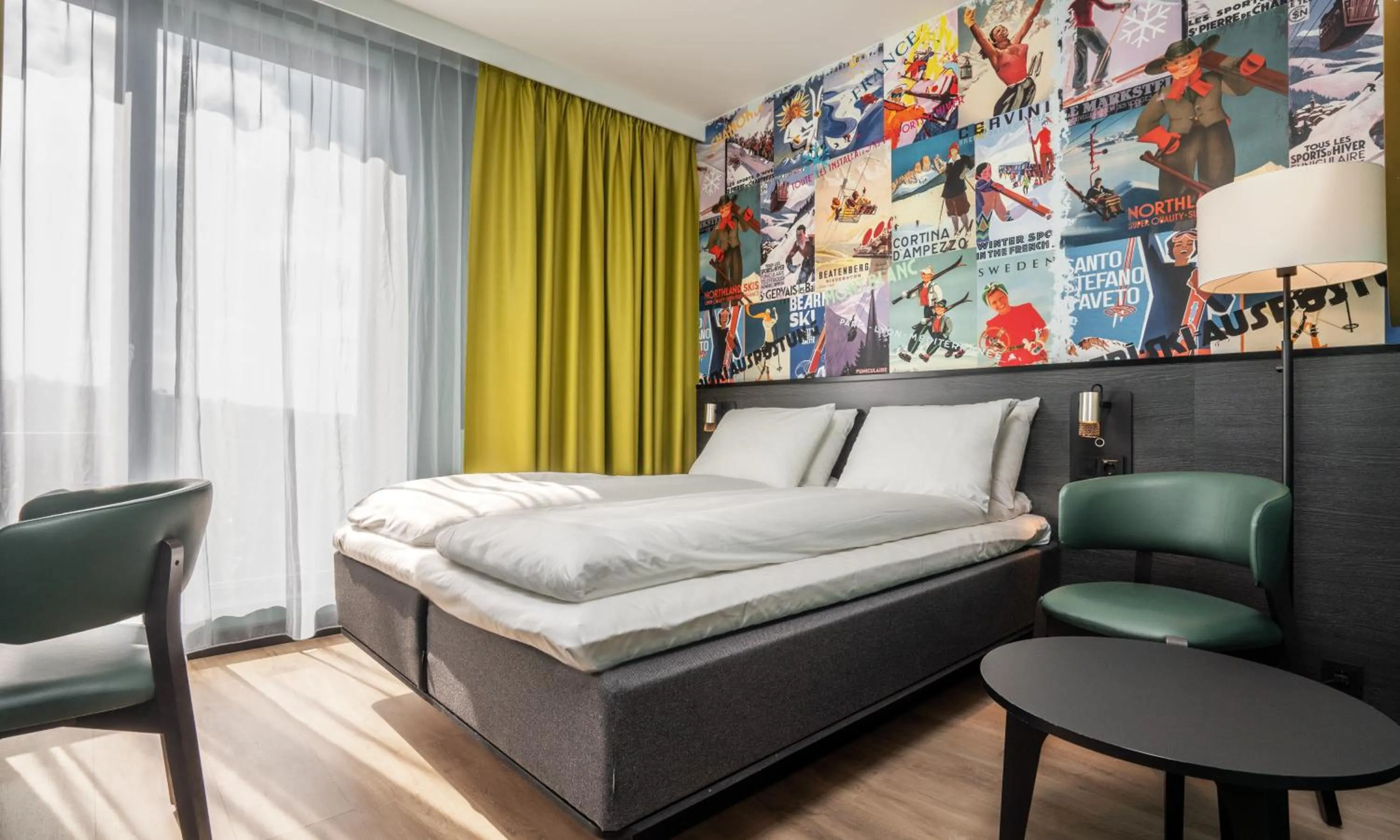 Bed in Thon Hotel Snø