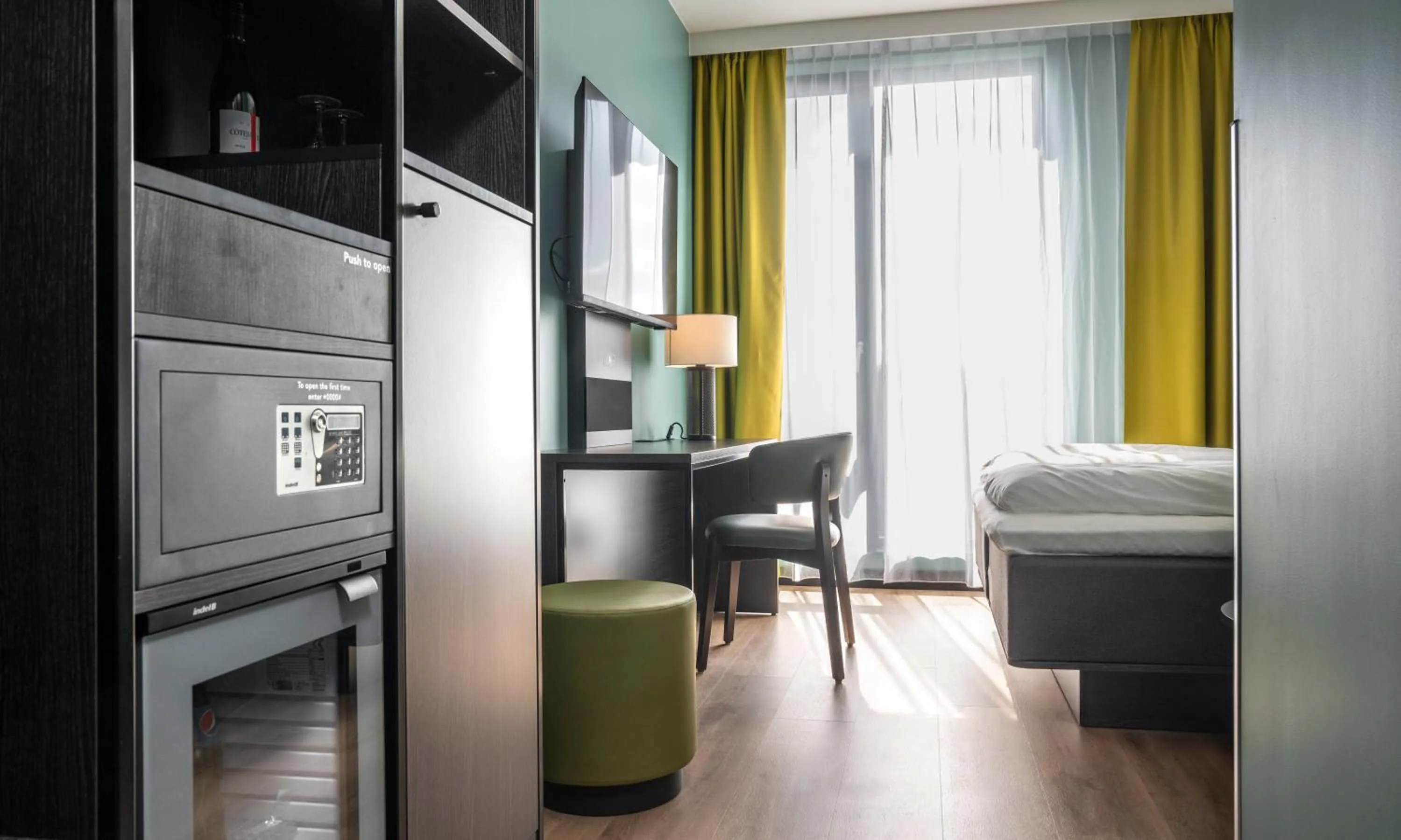 Bed in Thon Hotel Snø