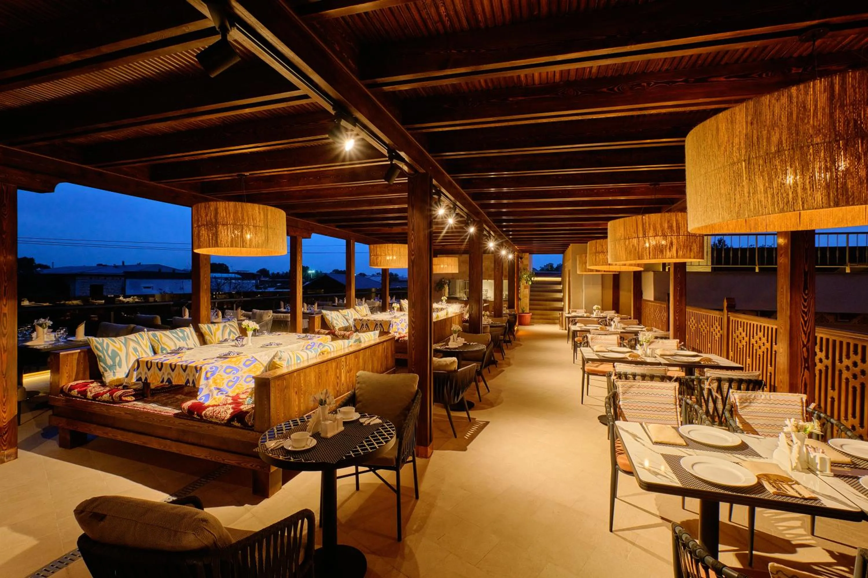 Restaurant/places to eat in Kosh Havuz boutique hotel