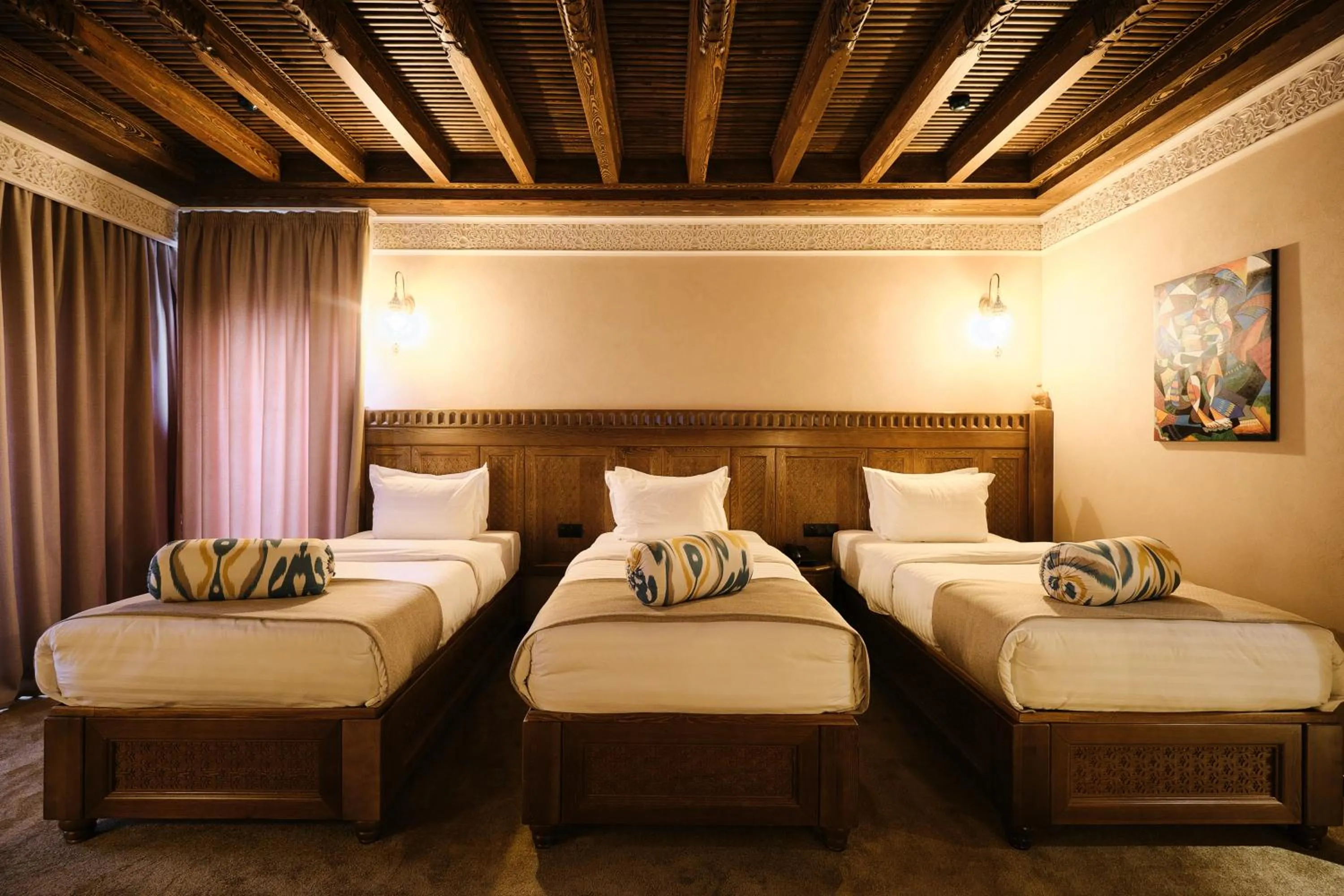 Bed in Kosh Havuz boutique hotel