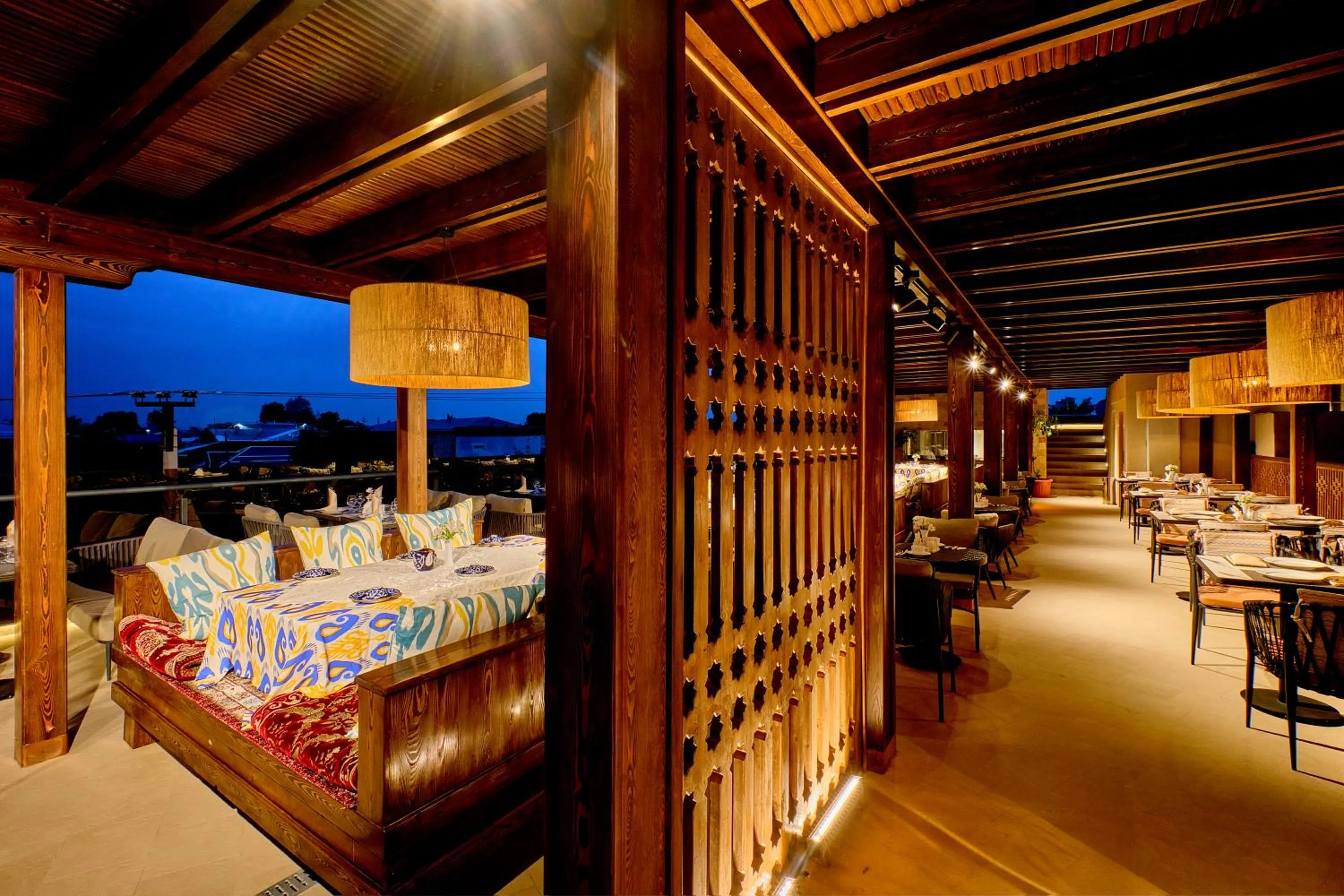 Restaurant/places to eat in Kosh Havuz boutique hotel