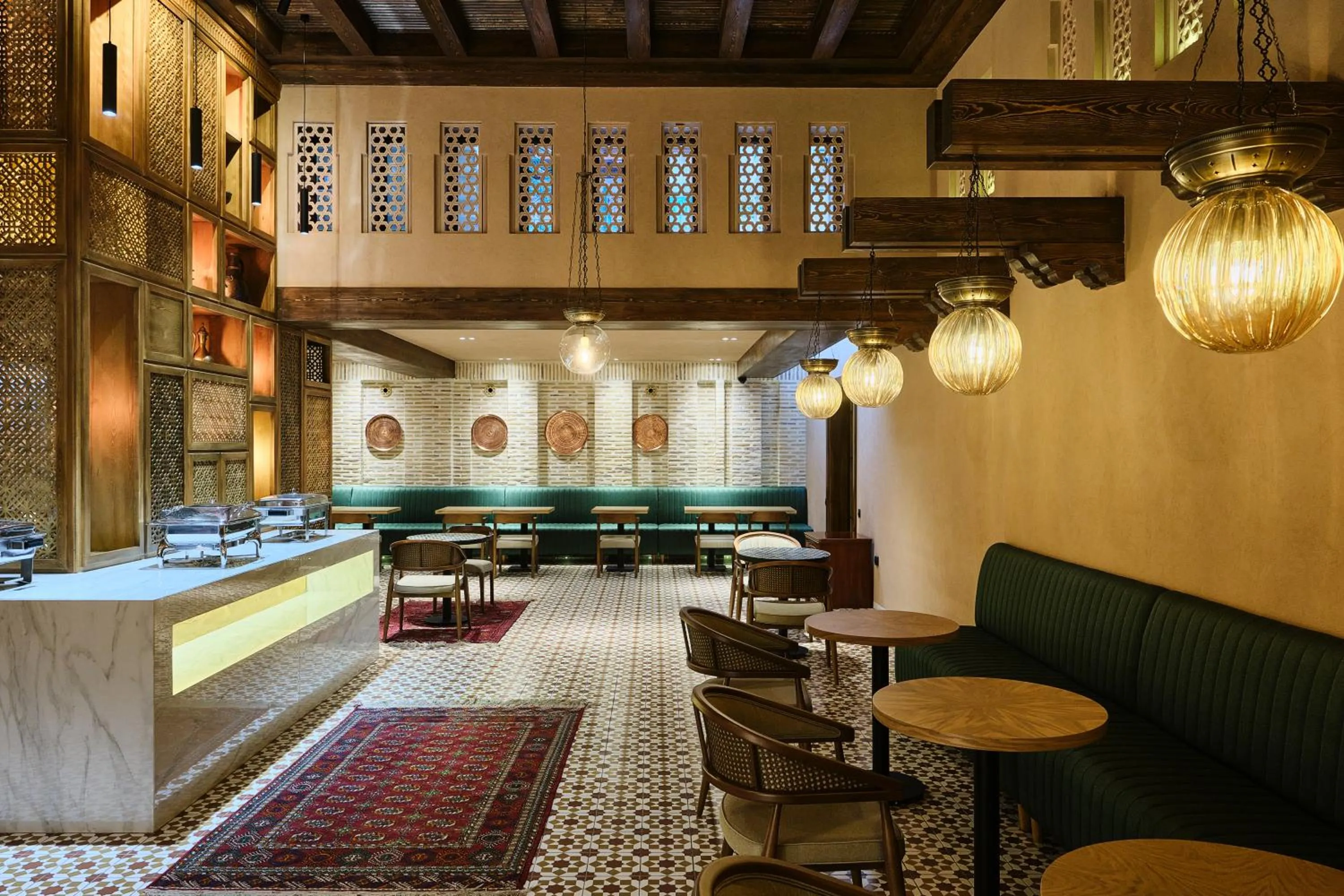 Restaurant/places to eat in Kosh Havuz boutique hotel