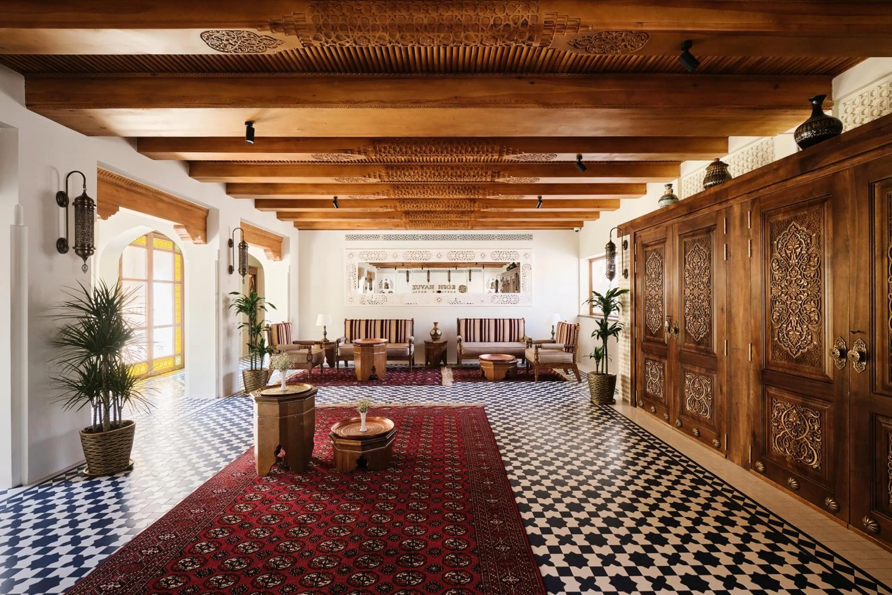 Property building in Kosh Havuz boutique hotel