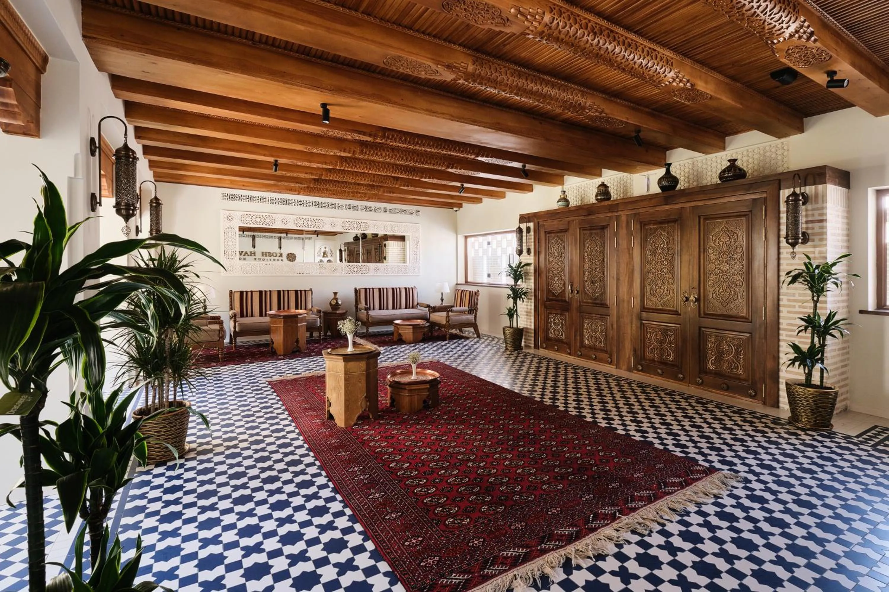 Property building in Kosh Havuz boutique hotel