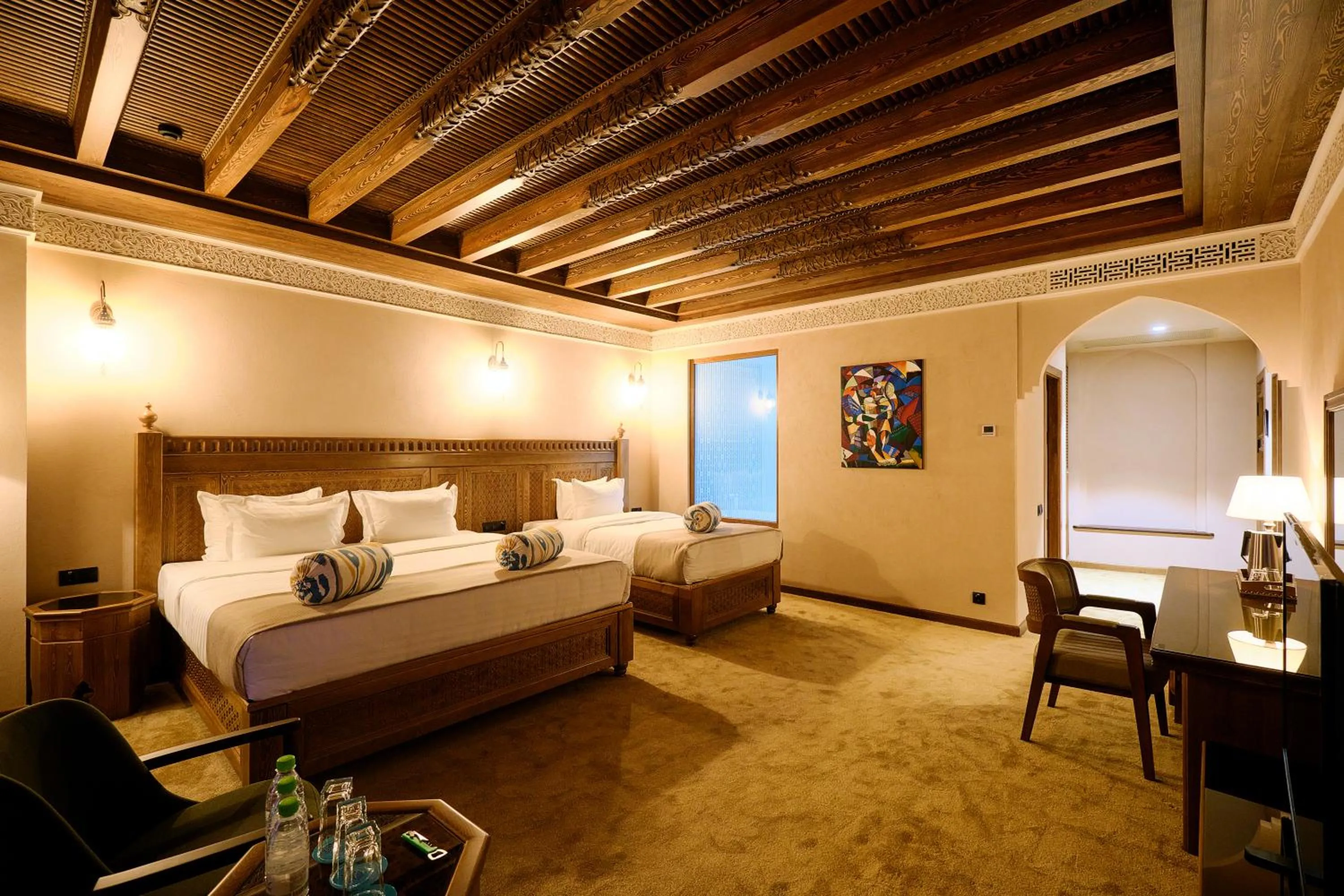 Bed in Kosh Havuz boutique hotel