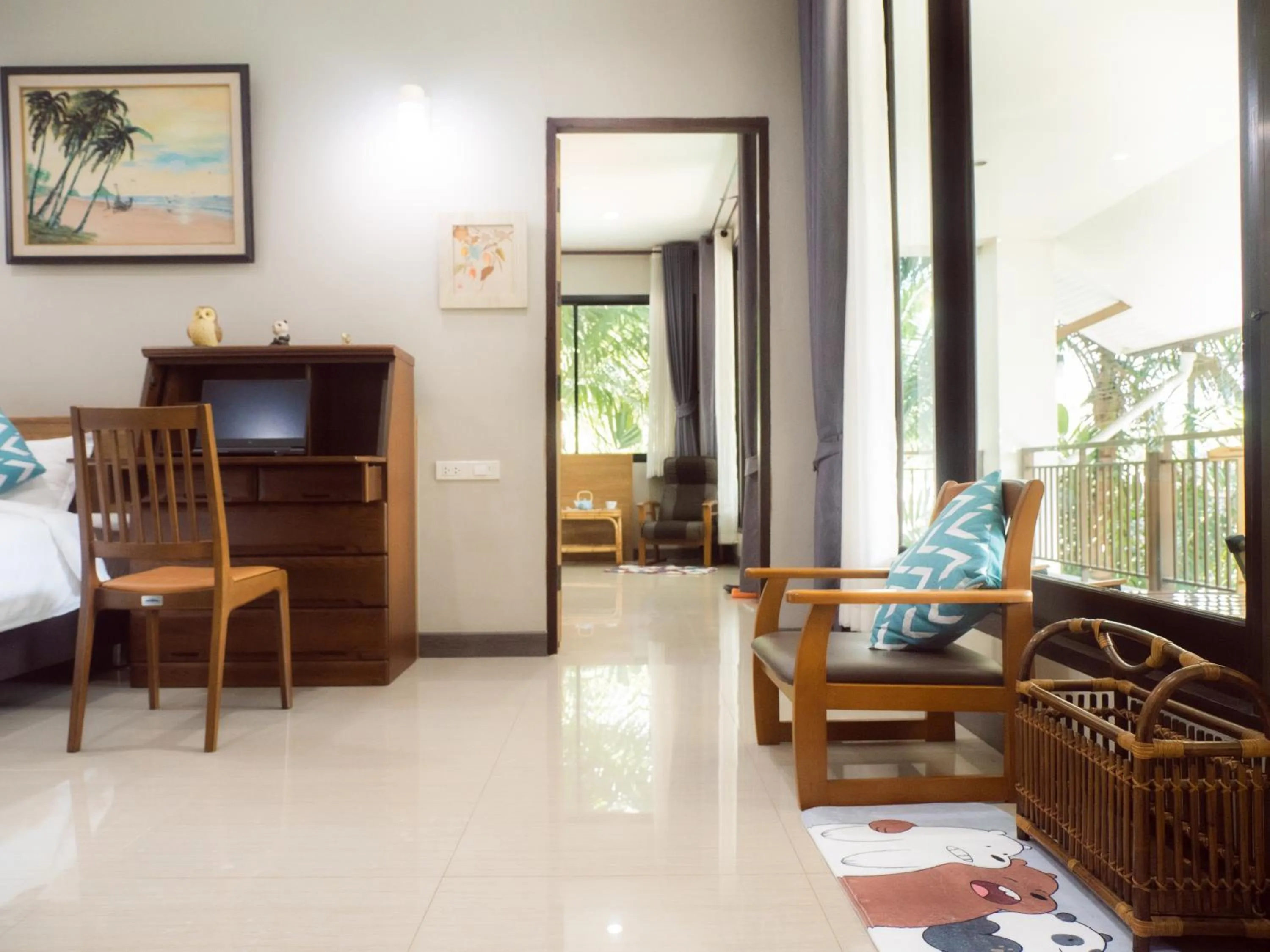 Living room in Beaver Club Homestay