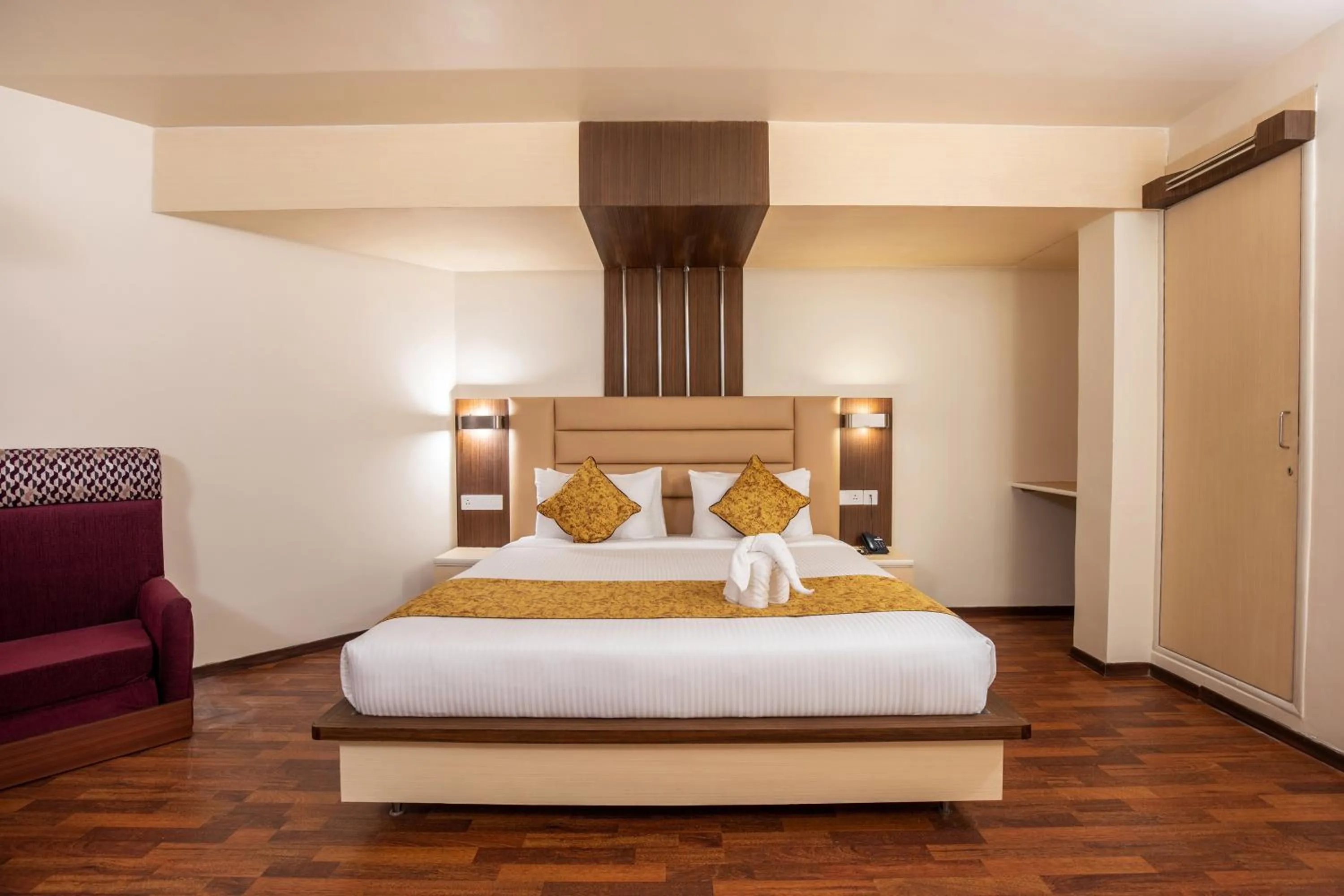 Bed in Poppys Pleasant Stay