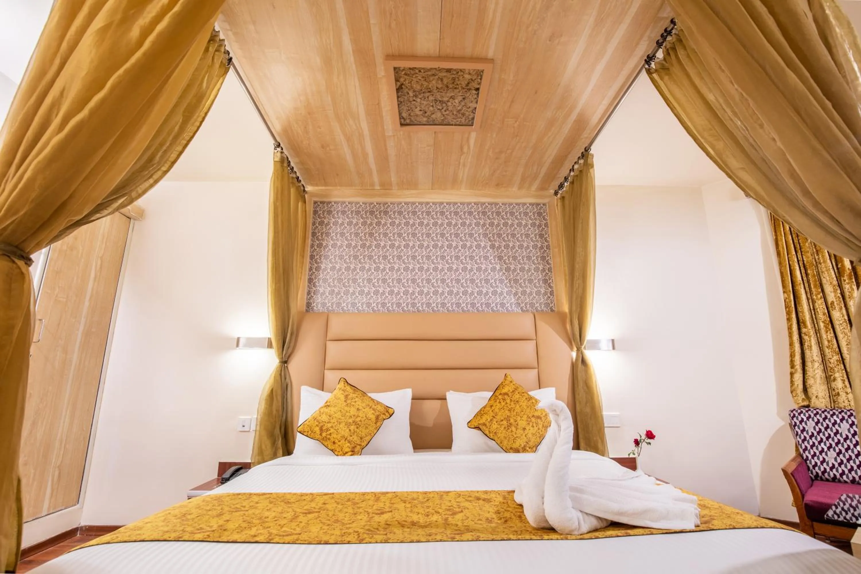 Bed in Poppys Pleasant Stay