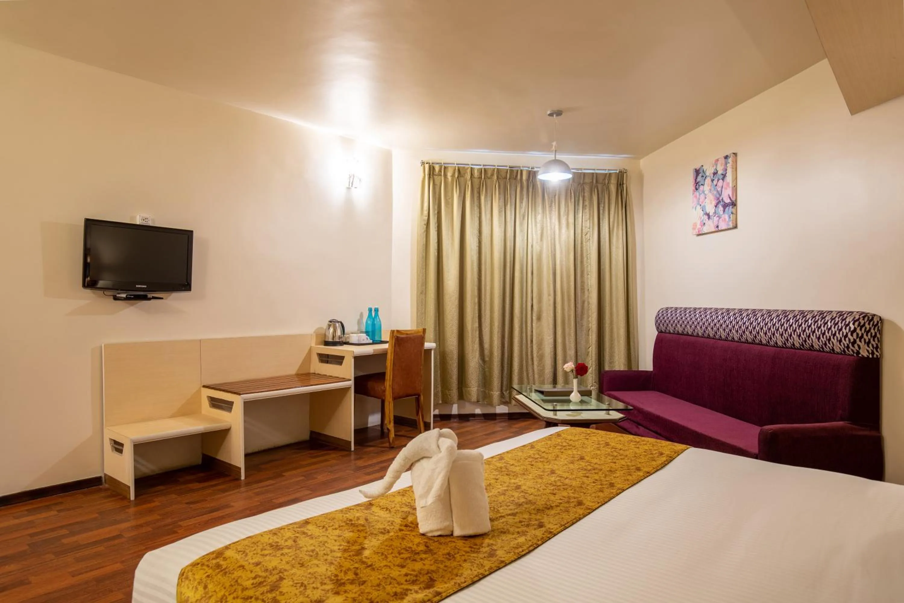 Bed in Poppys Pleasant Stay