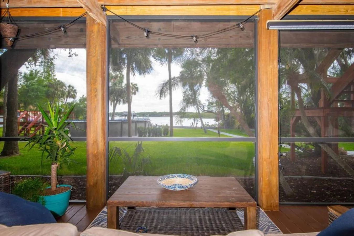 Waterfront 6BR Oasis with Pool, Gym, and Huge Dock