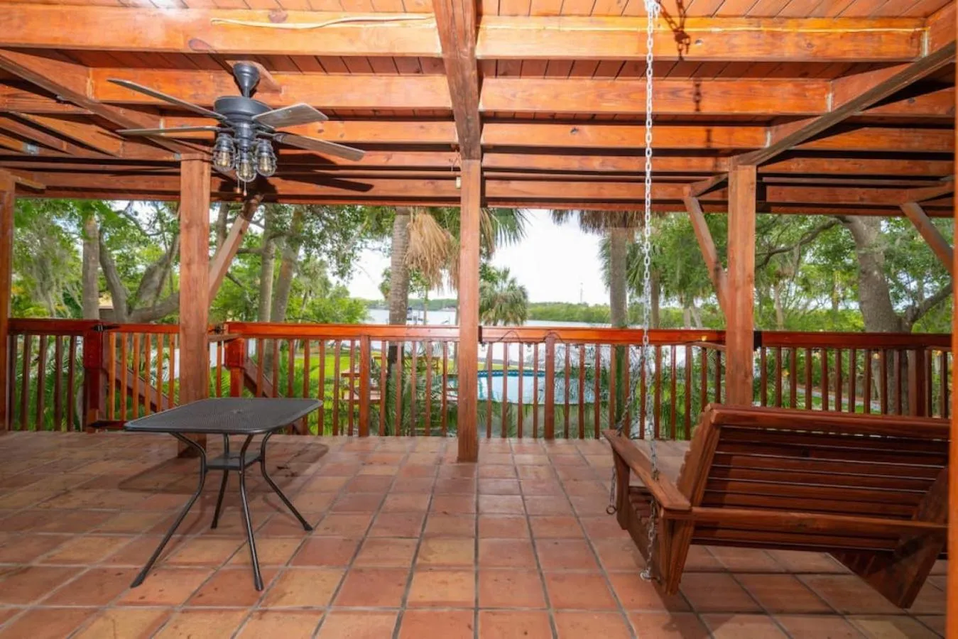 Waterfront 6BR Oasis with Pool, Gym, and Huge Dock