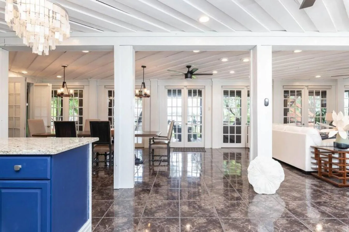 Waterfront 6BR Oasis with Pool, Gym, and Huge Dock