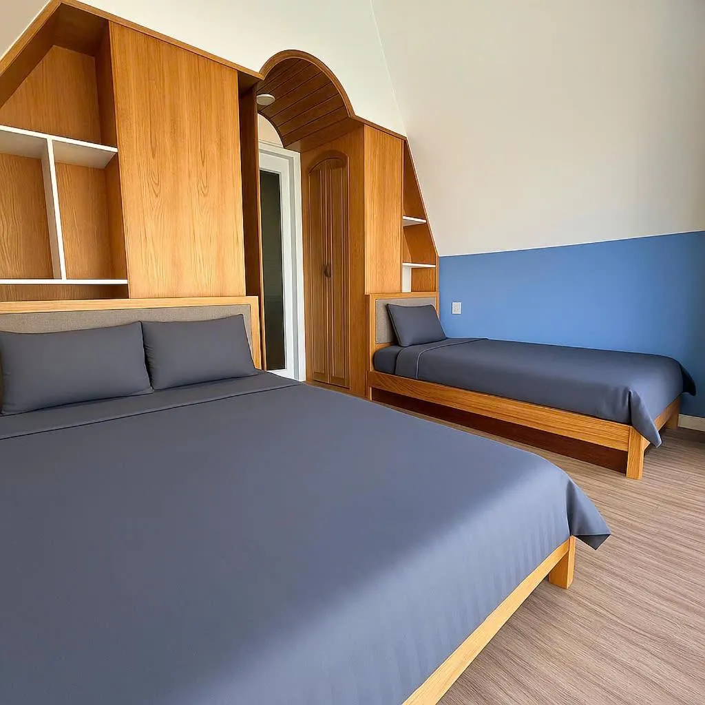 Photo of the whole room, Bed in Otel Hotel Dalat