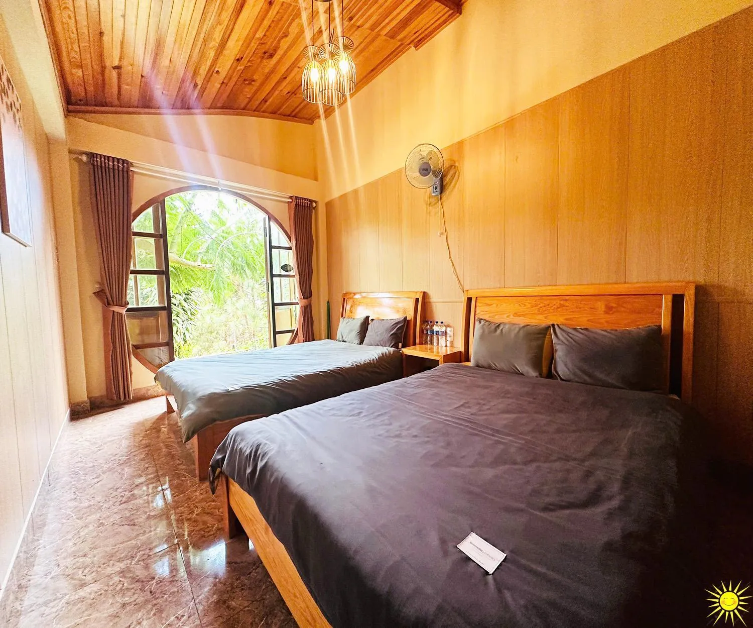 Bed in Otel Hotel Dalat