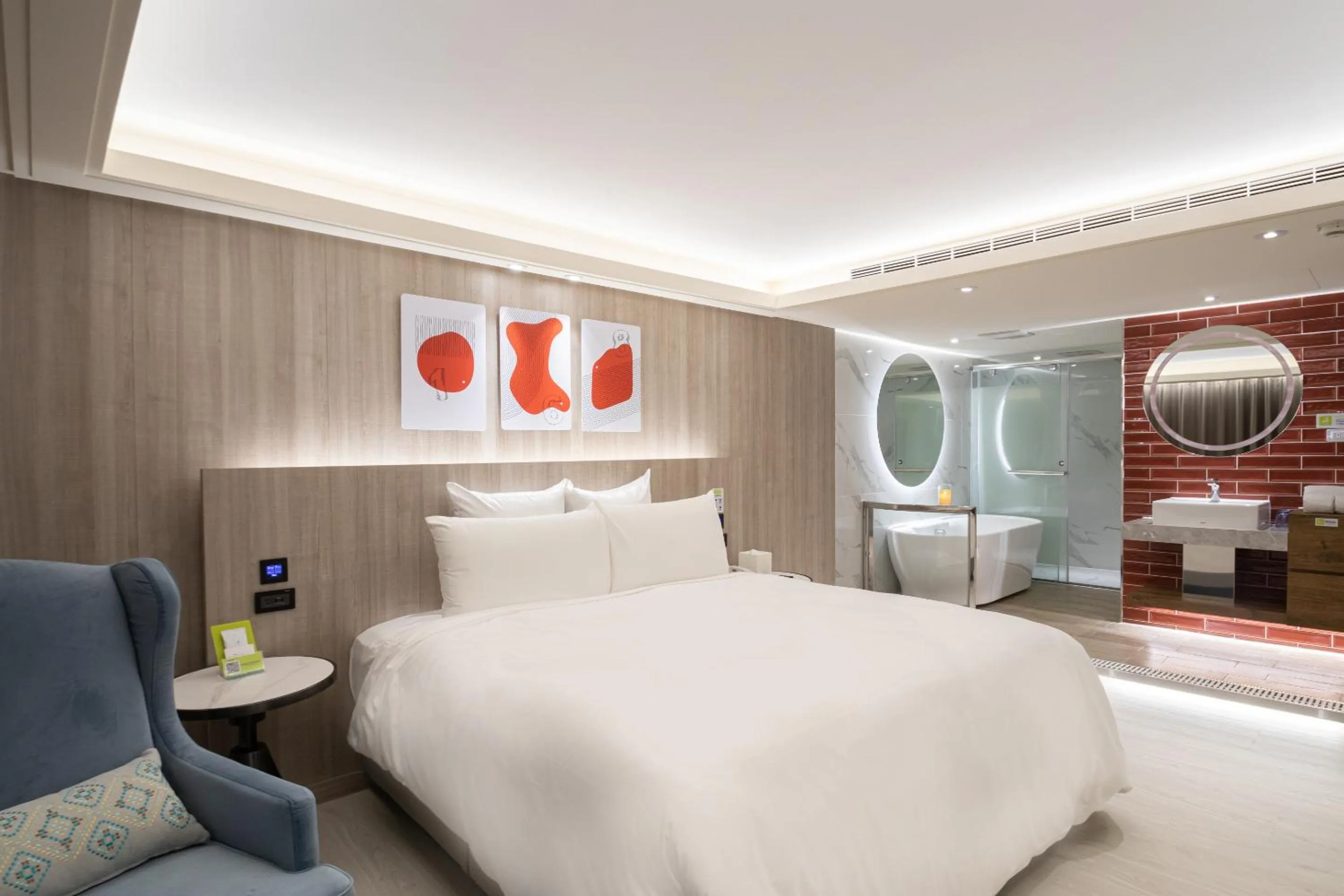 Bed in 168 Motel-Zhongli