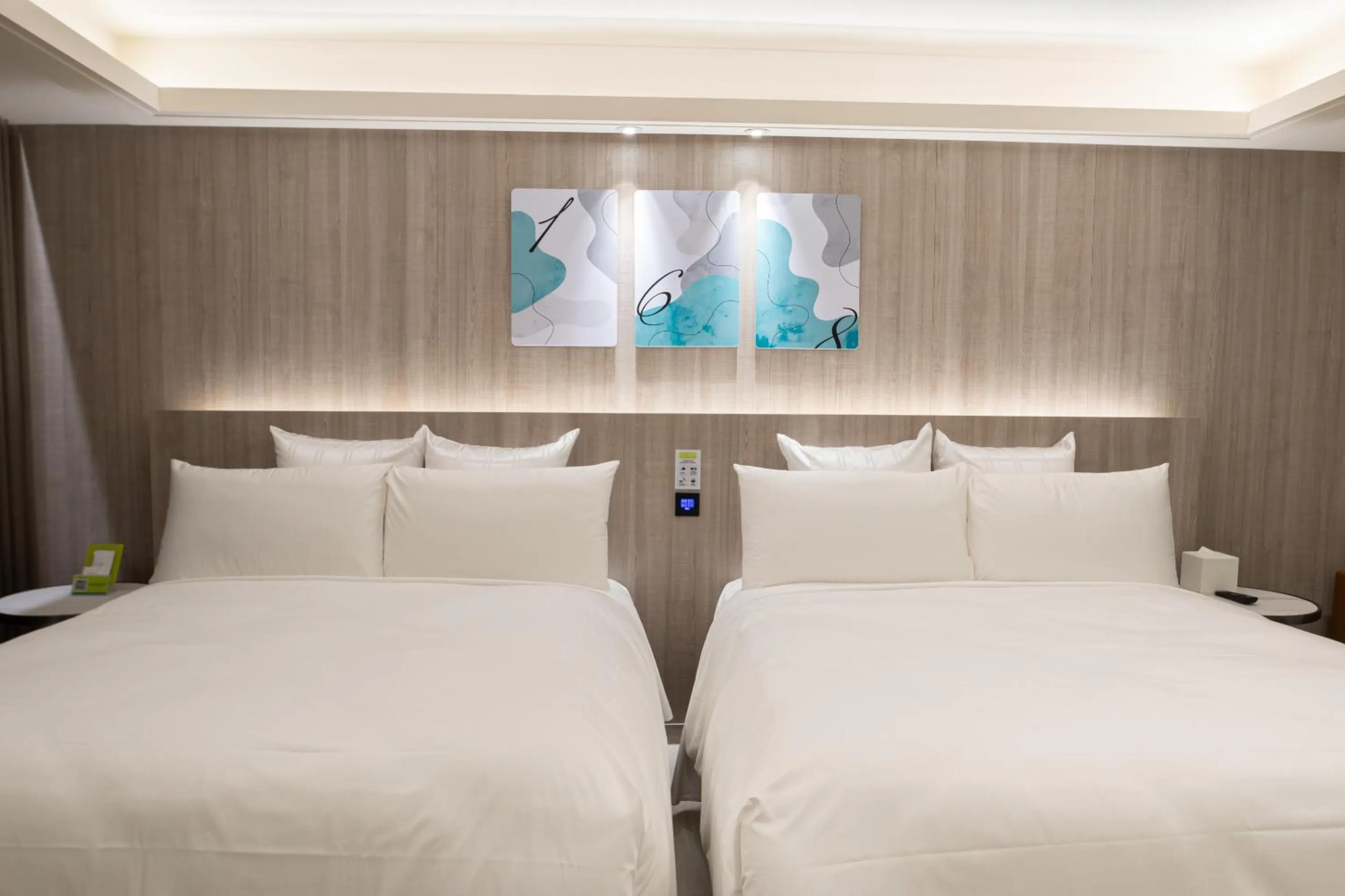 Bed in 168 Motel-Zhongli