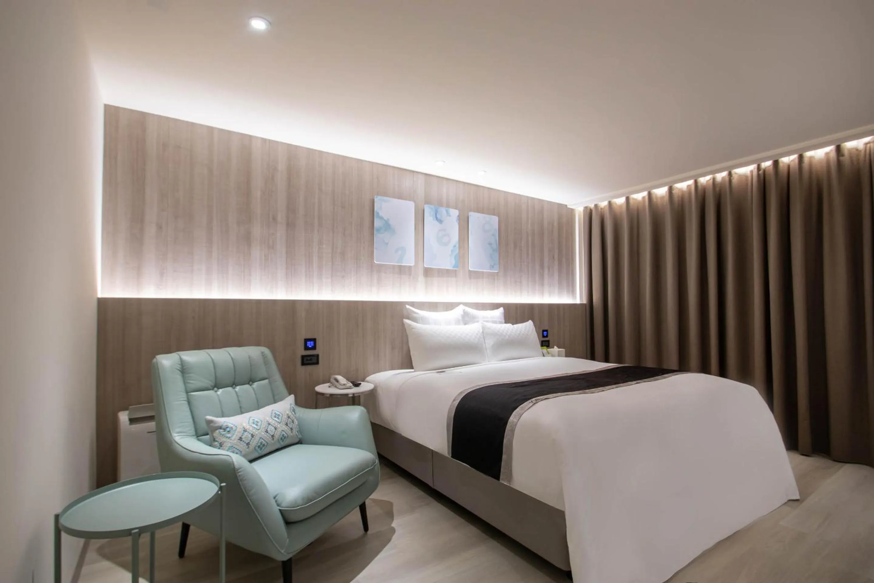 Bed in 168 Motel-Zhongli