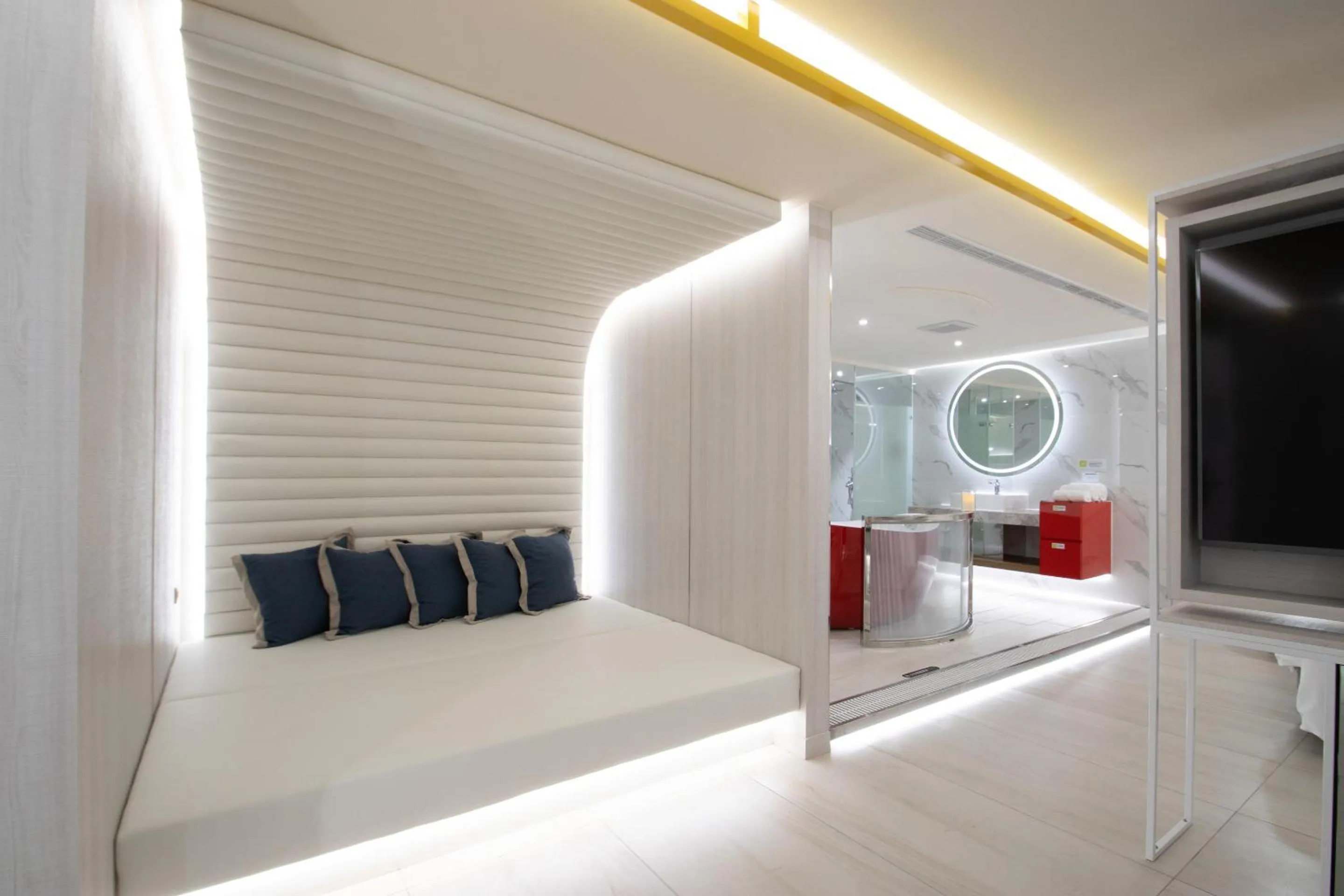 Bed in 168 Motel-Zhongli