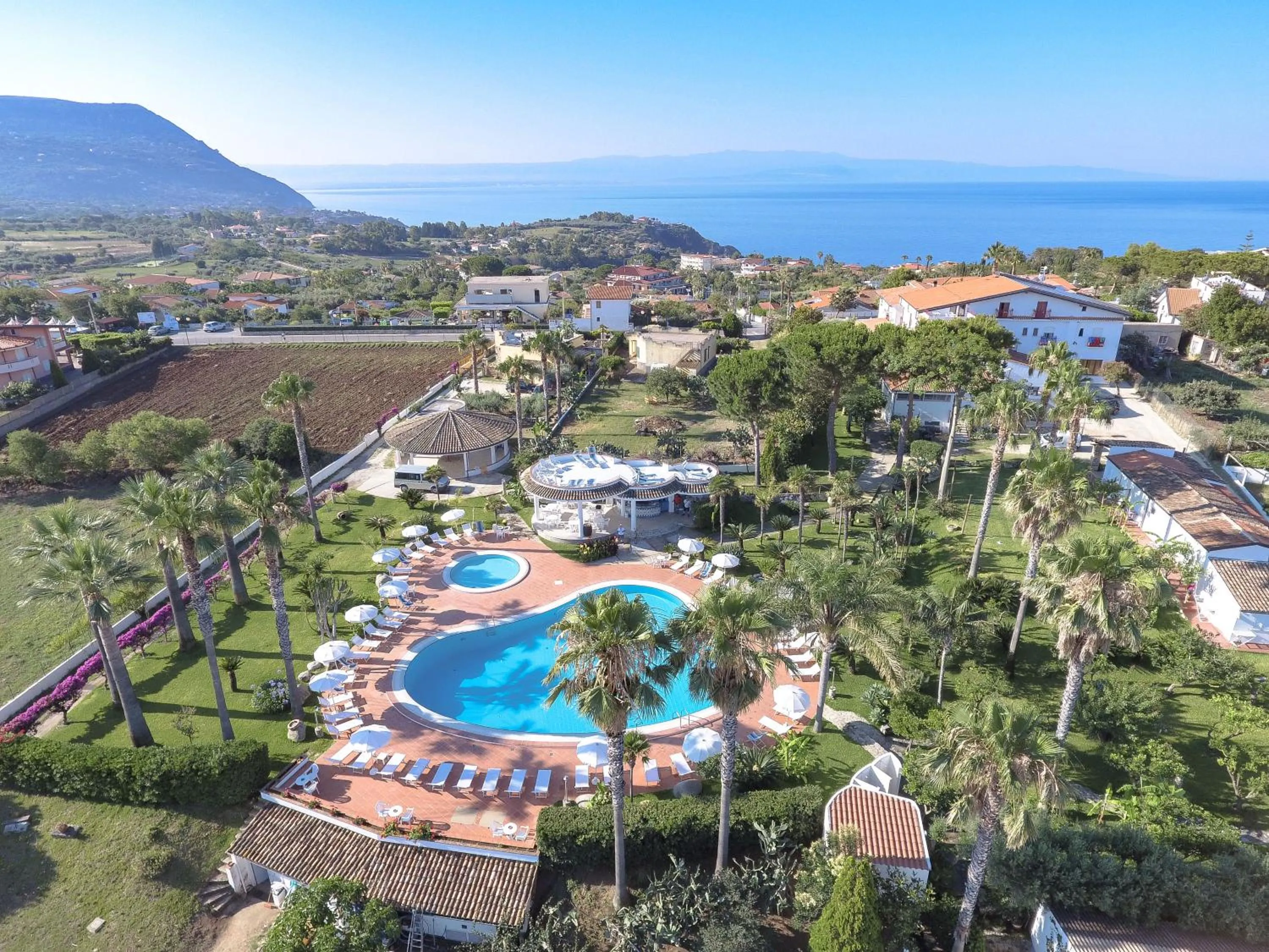 Bird's eye view in Hotel Residence Costa Azzurra