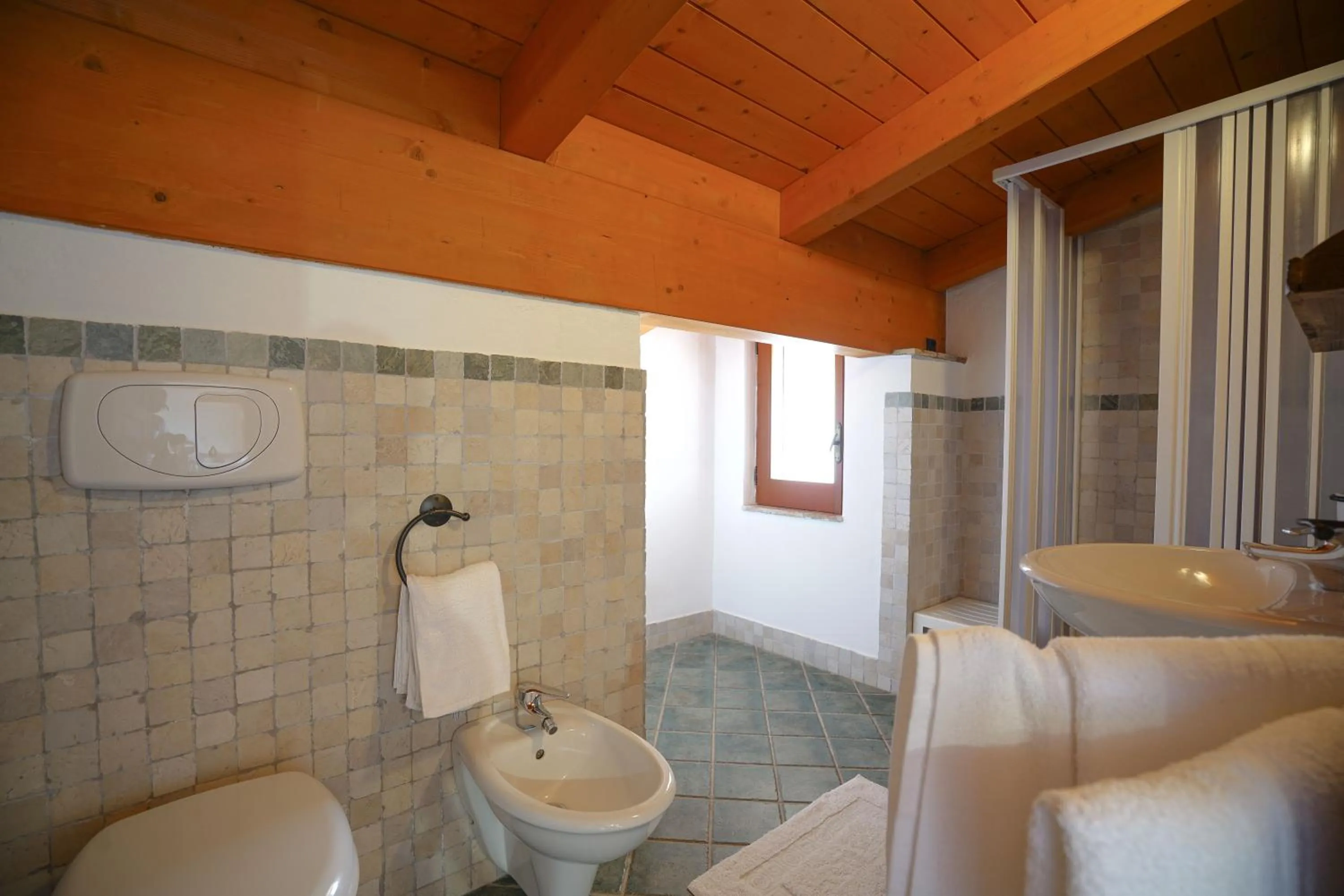 Shower in Hotel Residence Costa Azzurra