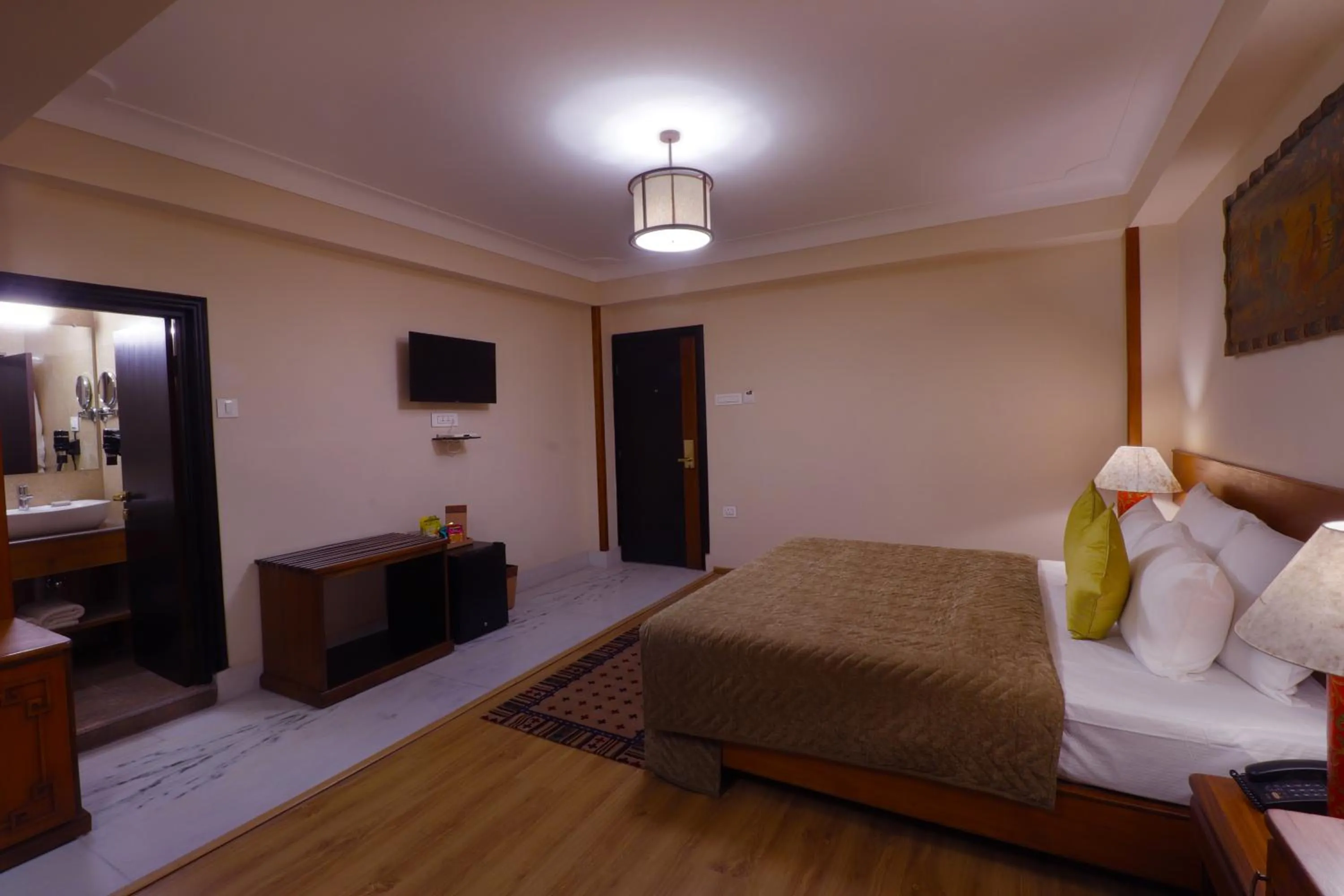 Bed in Denzong Shangrila Lords Inn - Hotel & Spa