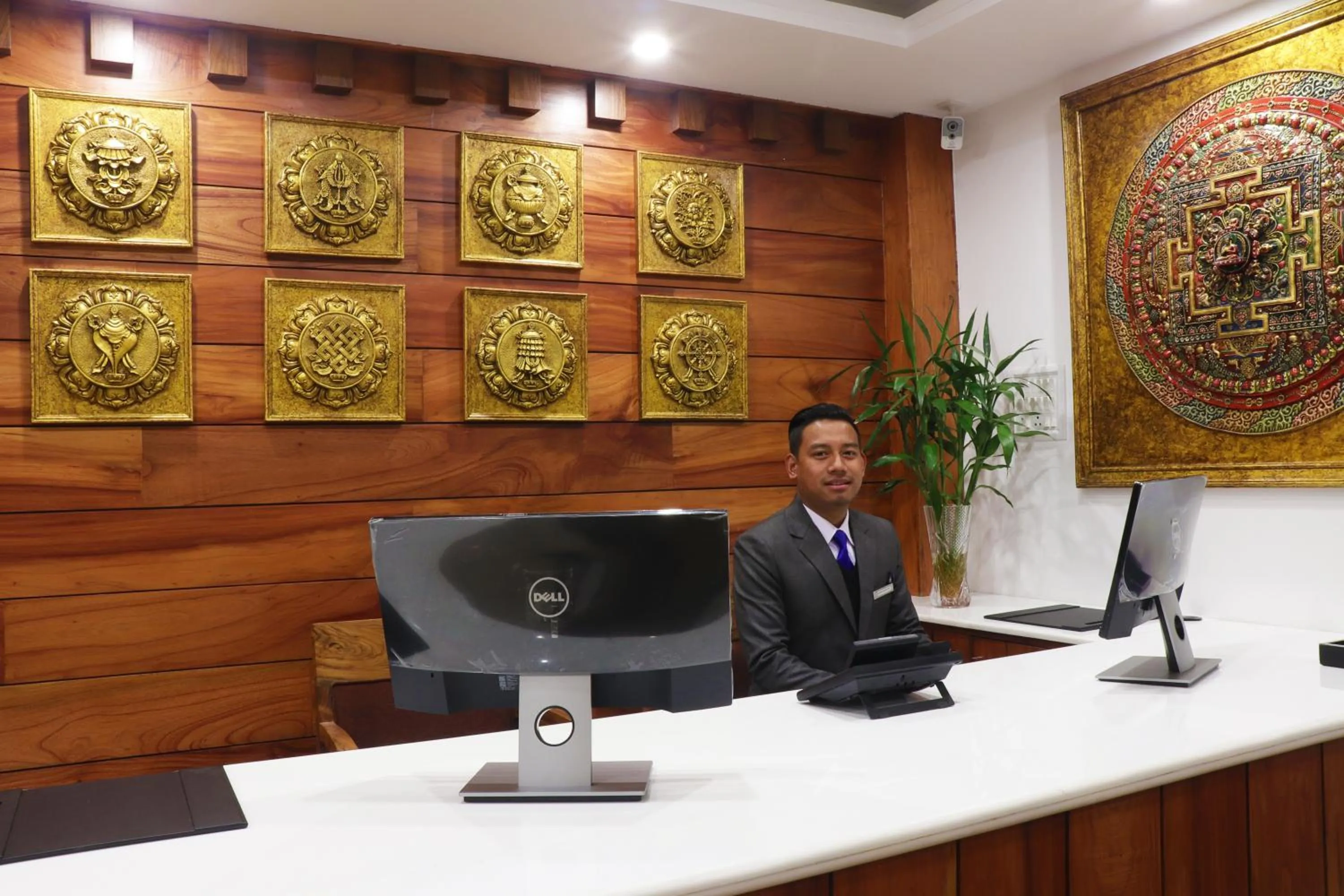 Lobby or reception in Denzong Shangrila Lords Inn - Hotel & Spa