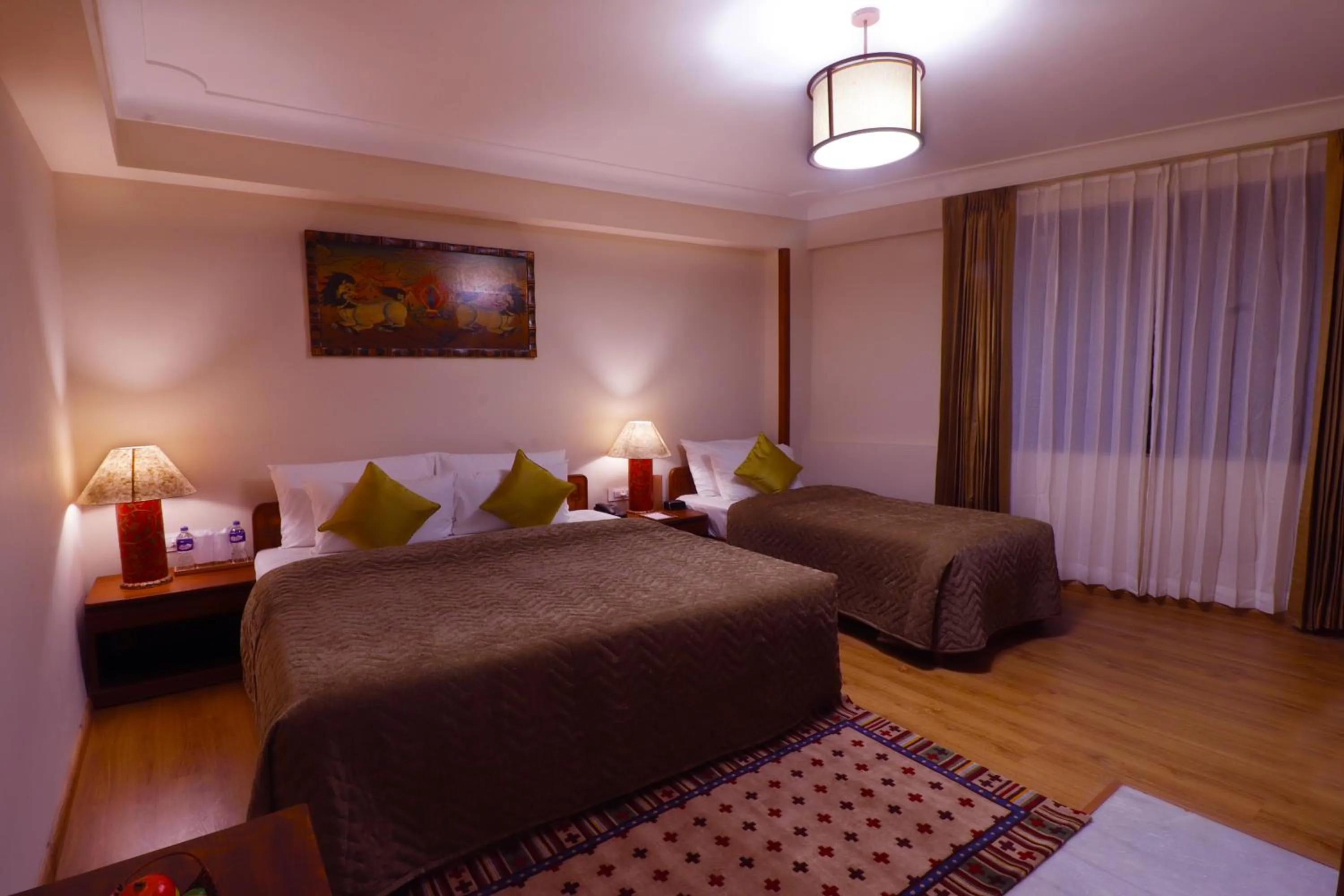 Bed in Denzong Shangrila Lords Inn - Hotel & Spa