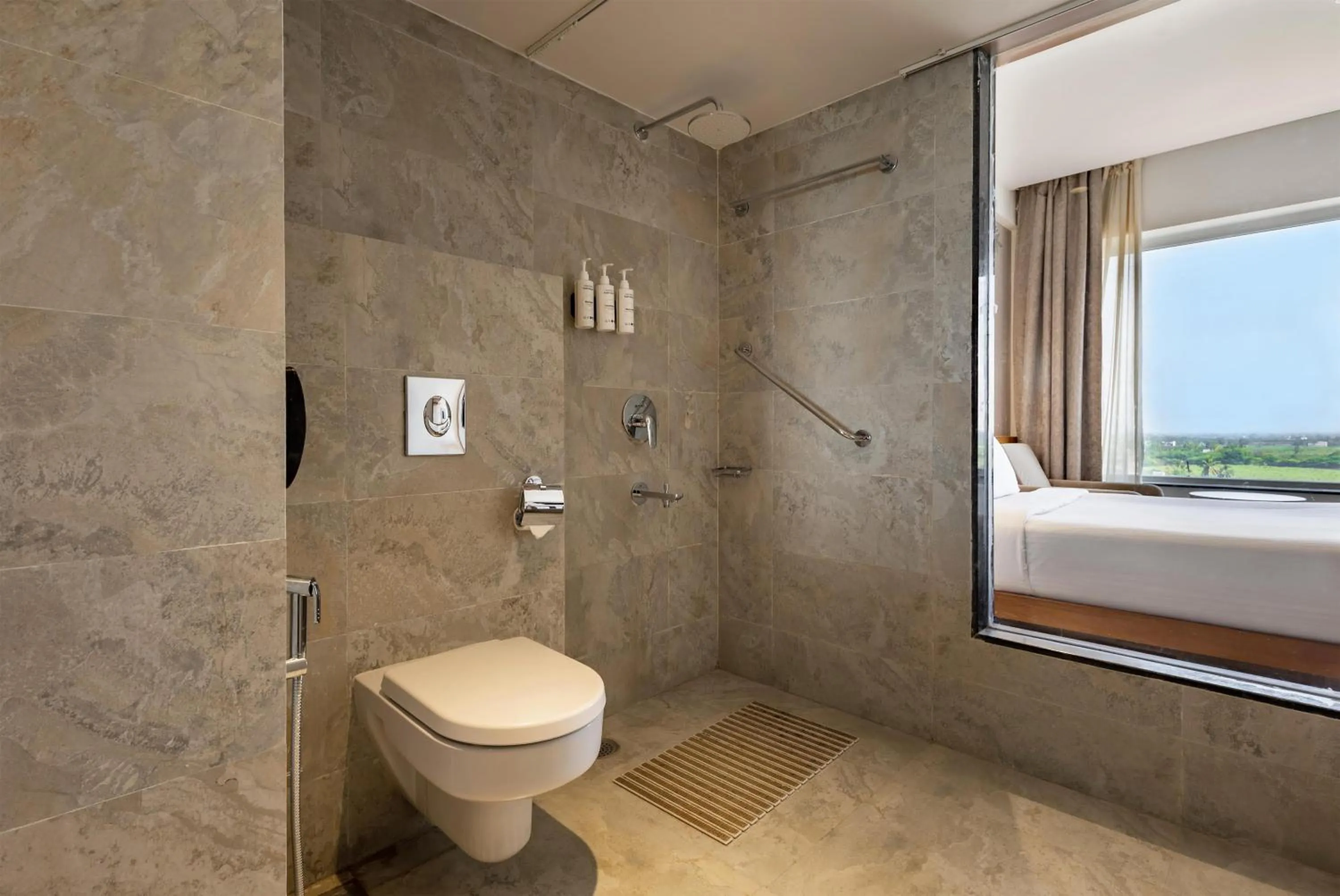 Bathroom in Temple Tree Hotel Shirdi, a member of Radisson Individuals