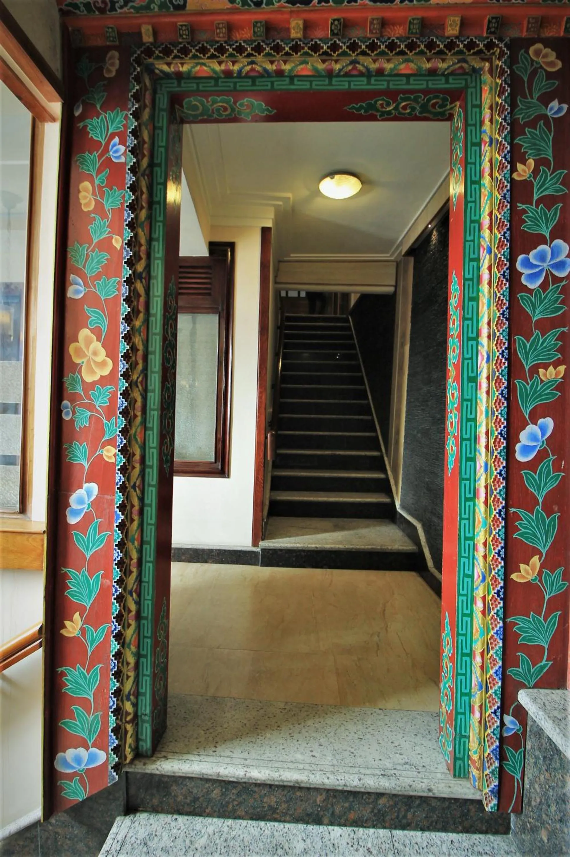 Facade/entrance in Orchid Lords Eco Inn Gangtok