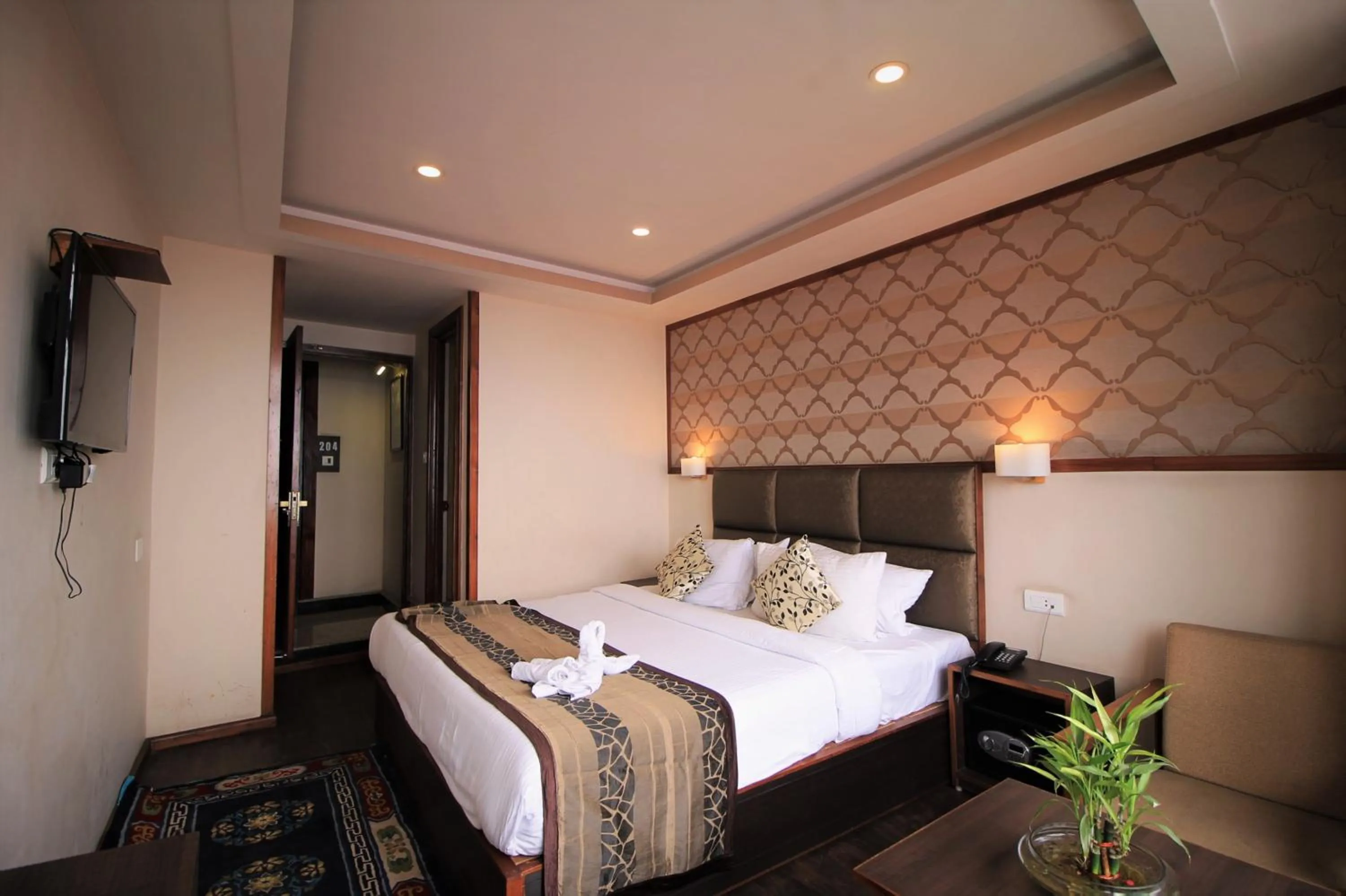 Bedroom in Orchid Lords Eco Inn Gangtok