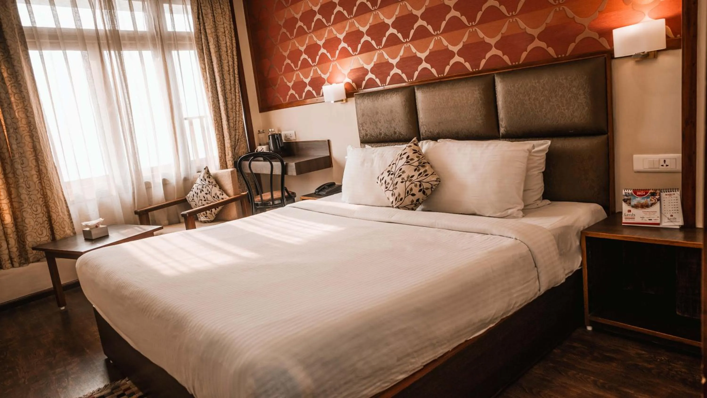 Bed in Orchid Lords Eco Inn Gangtok