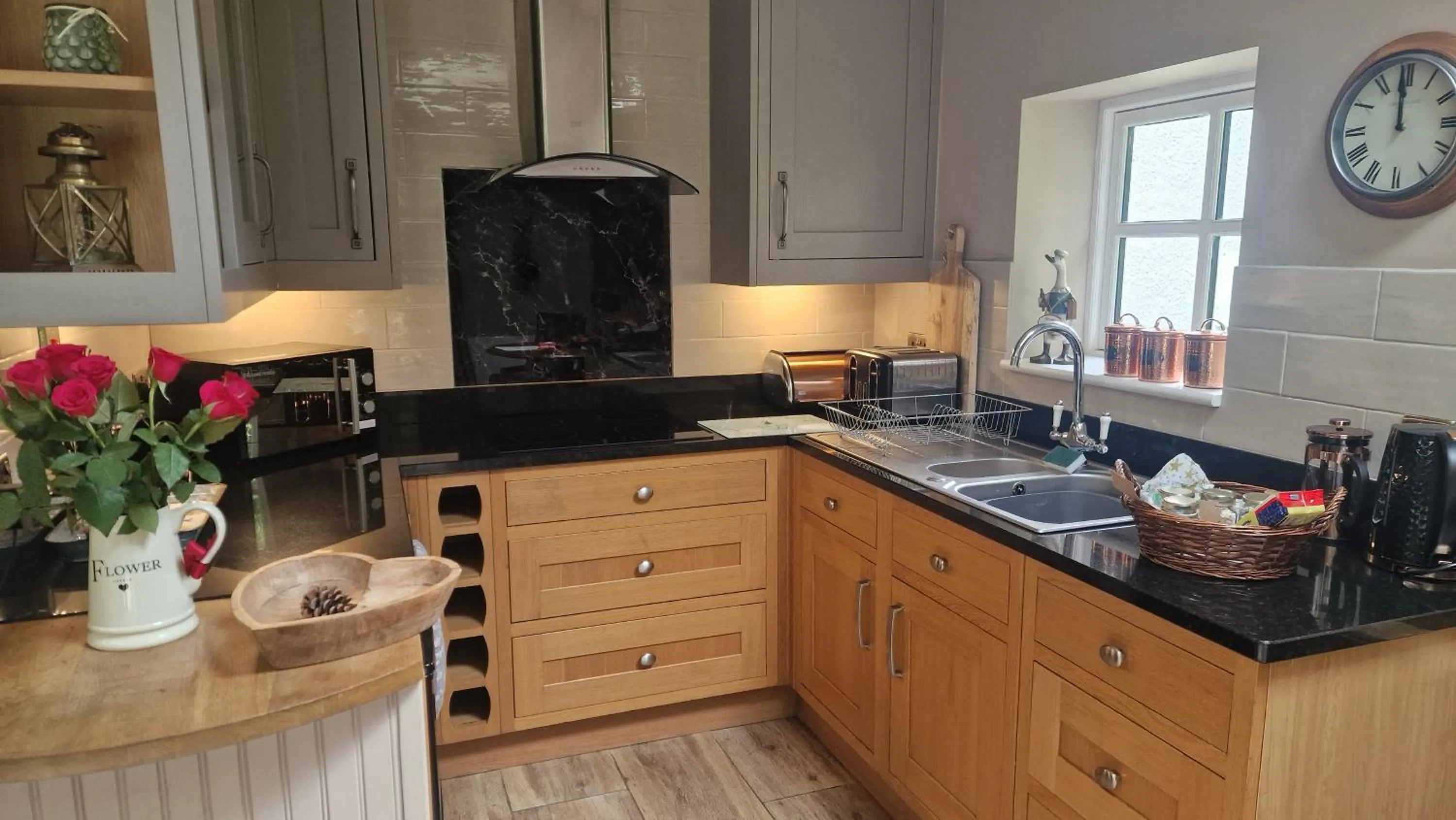 Coffee/tea facilities in Glyn Isa Country House luxury self catering accommodation