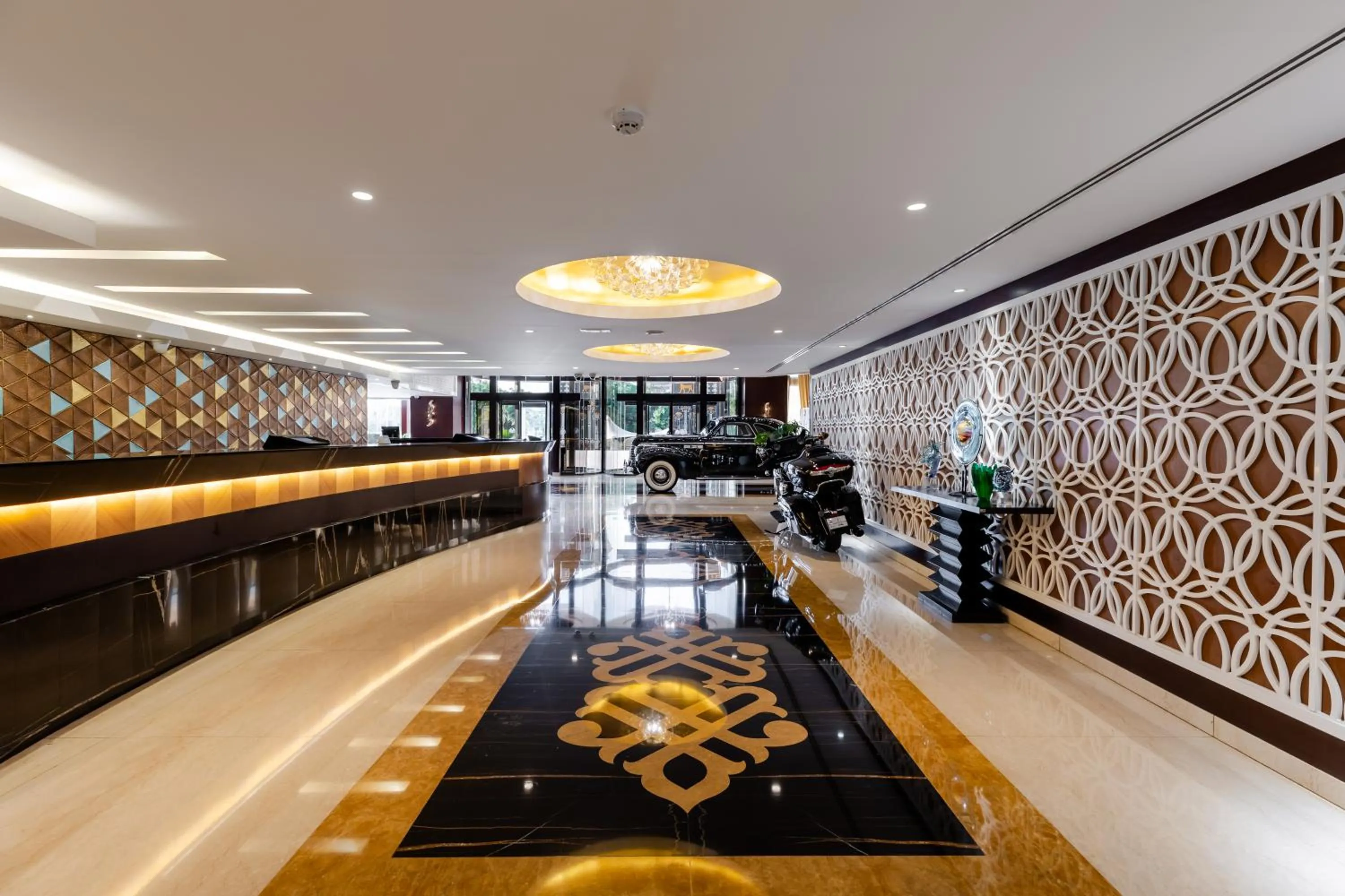 Lobby or reception in Babylon Rotana Hotel