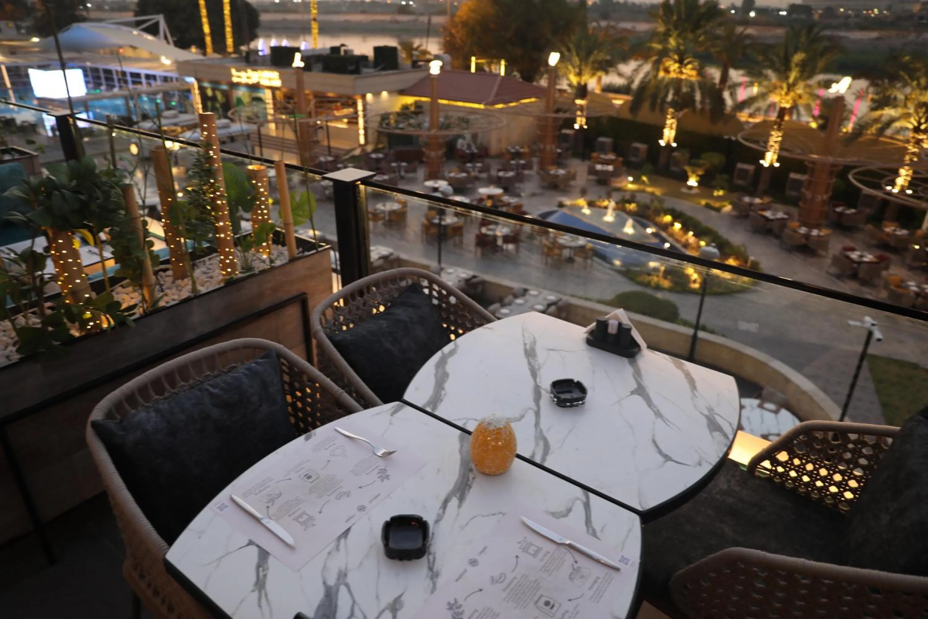 Restaurant/places to eat in Babylon Rotana Hotel