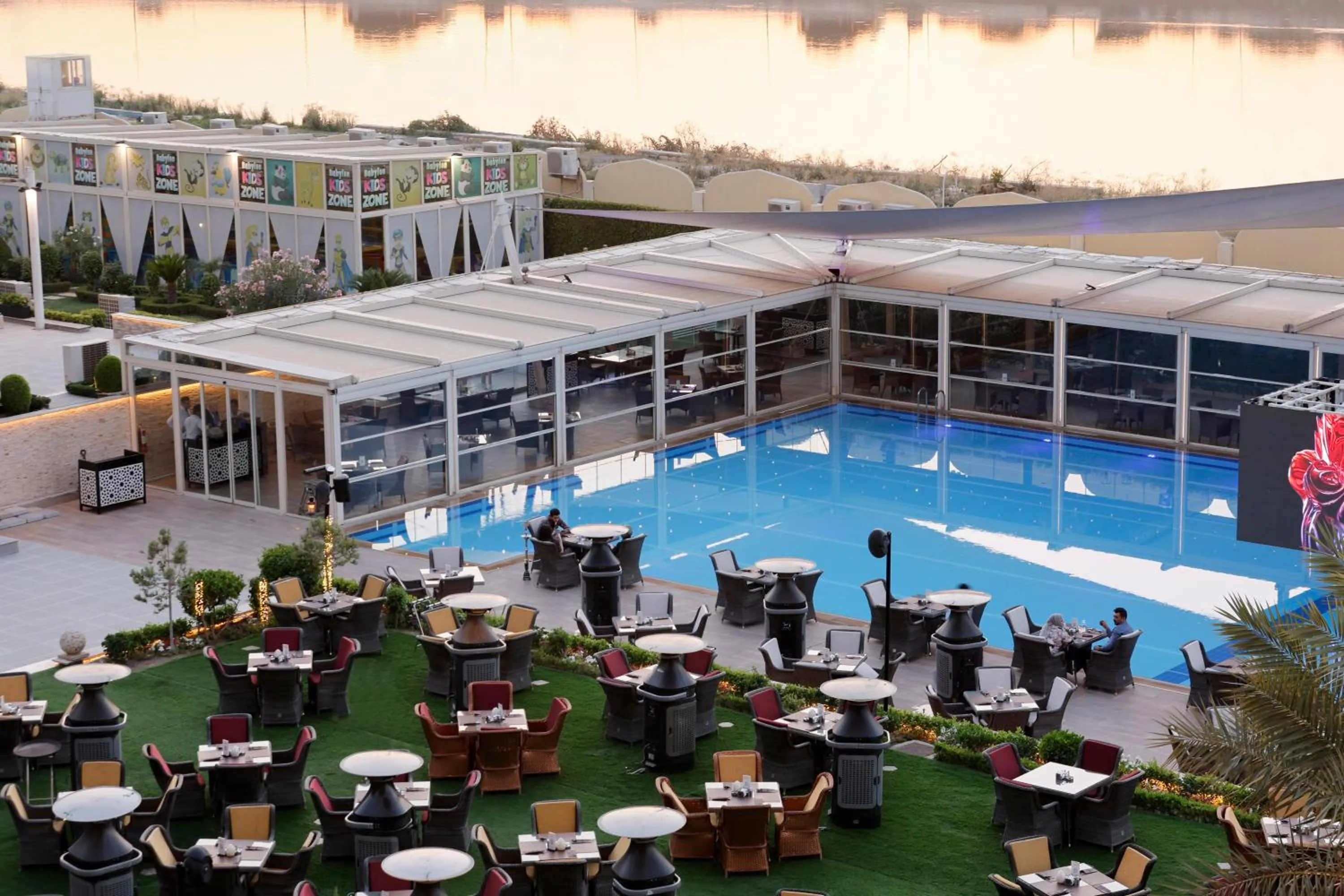 Property building in Babylon Rotana Hotel