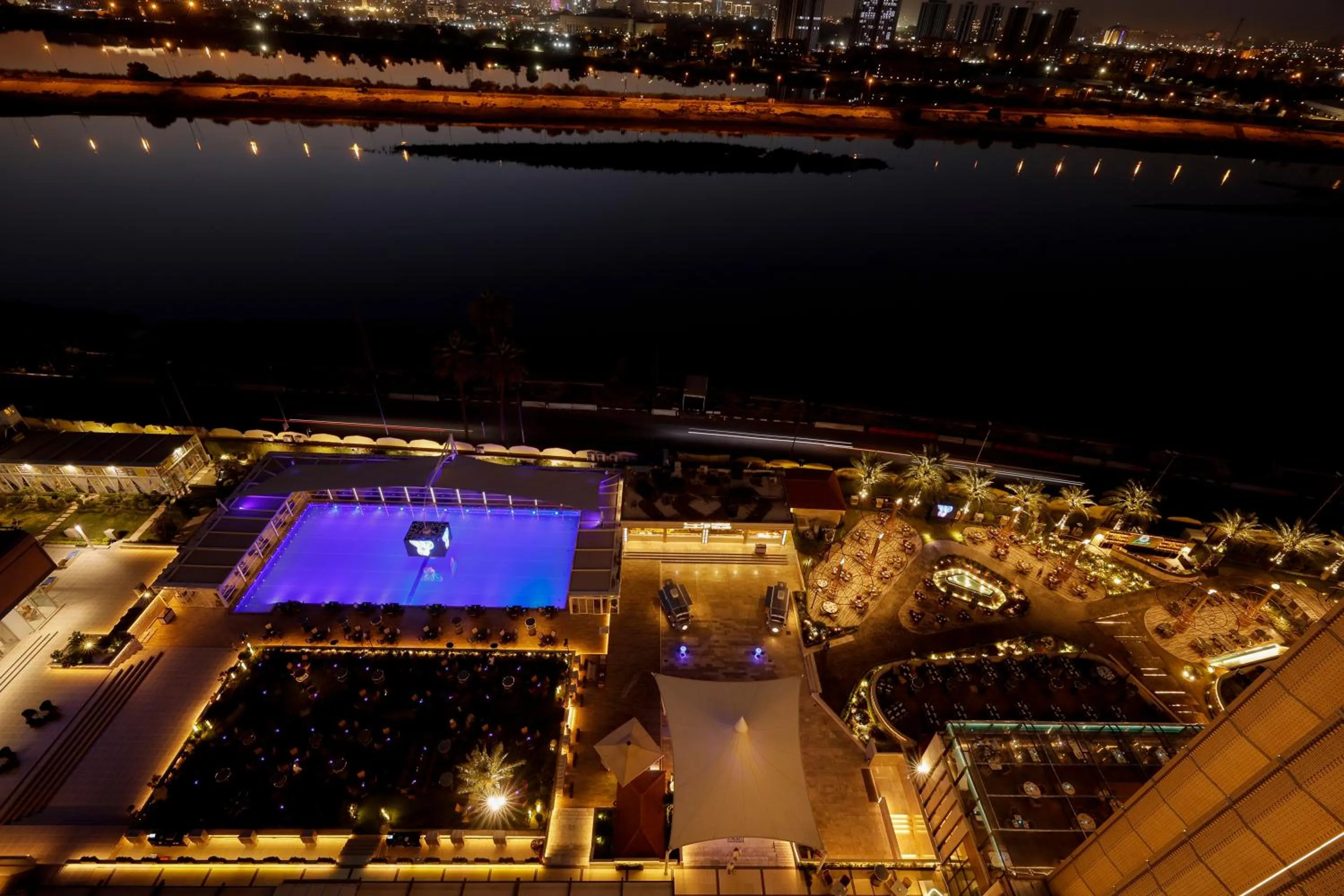 Night in Babylon Rotana Hotel