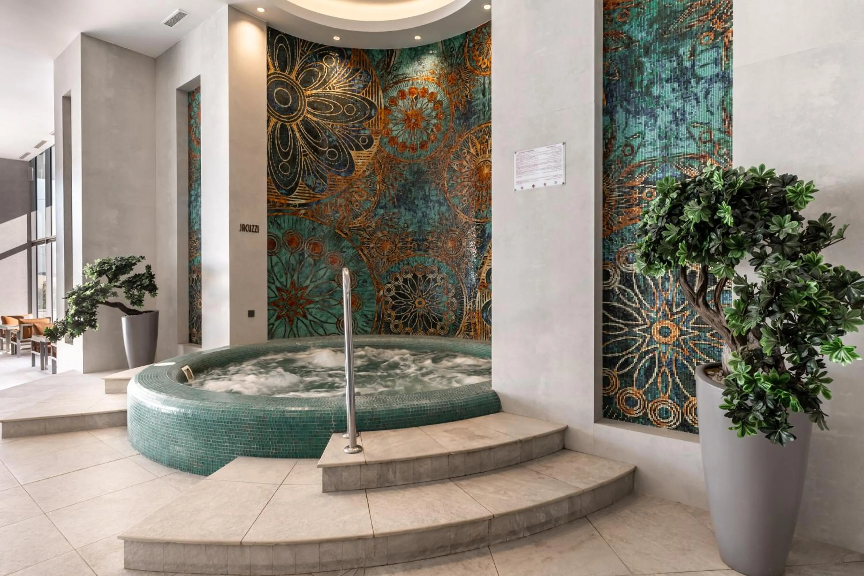 Hot Tub in Babylon Rotana Hotel