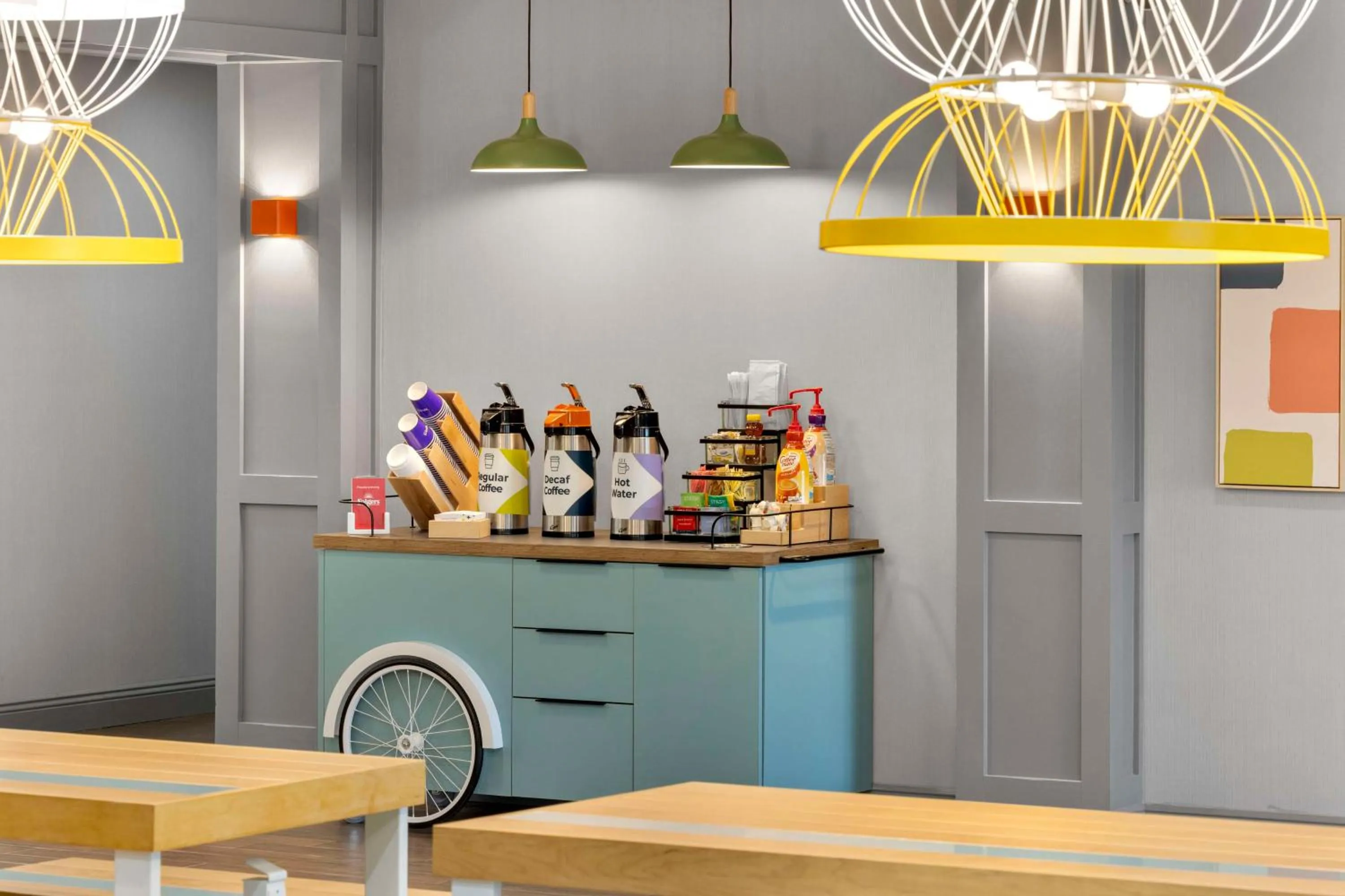 Dining area in Garland Inn