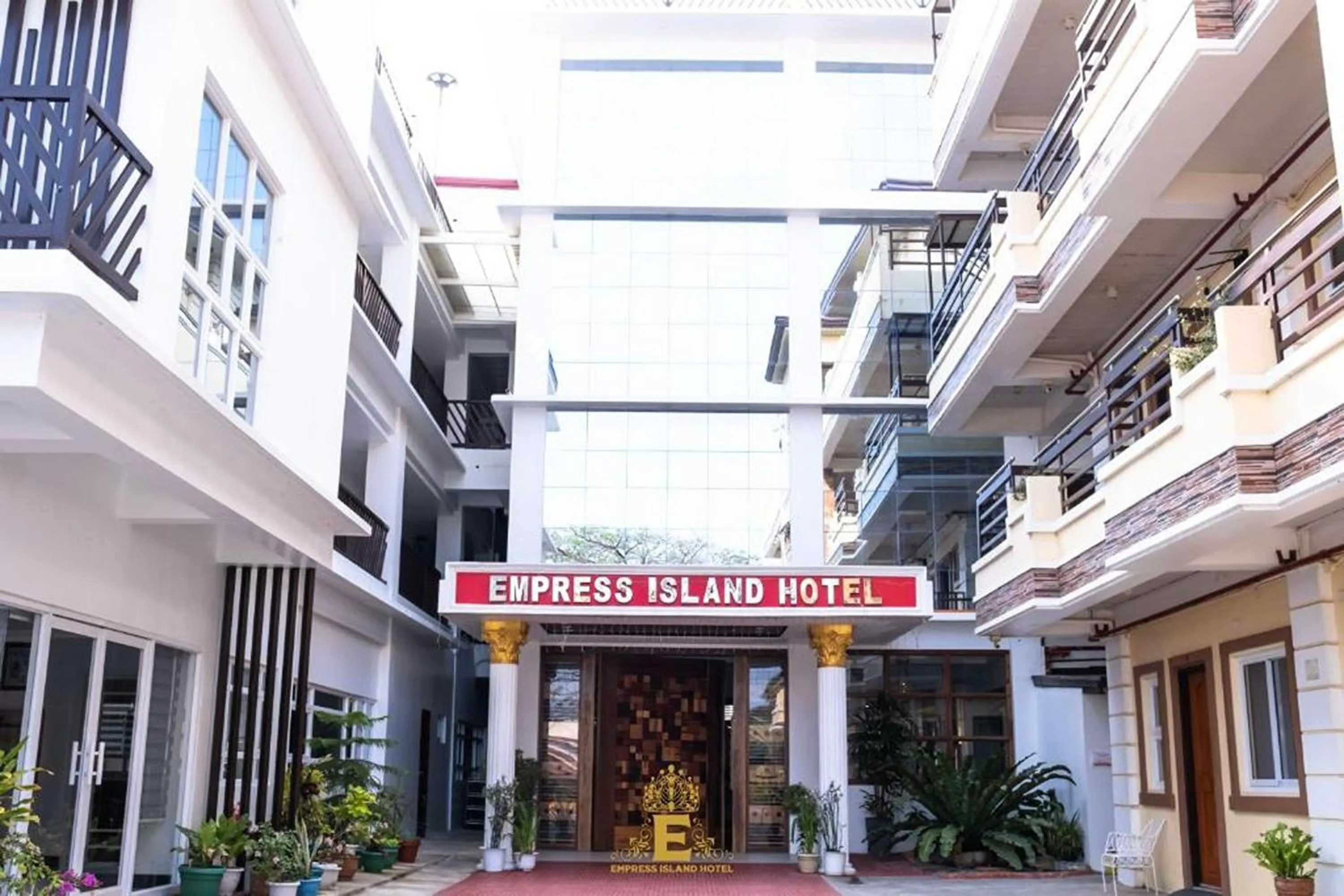 Property building in Empress Island Hotel