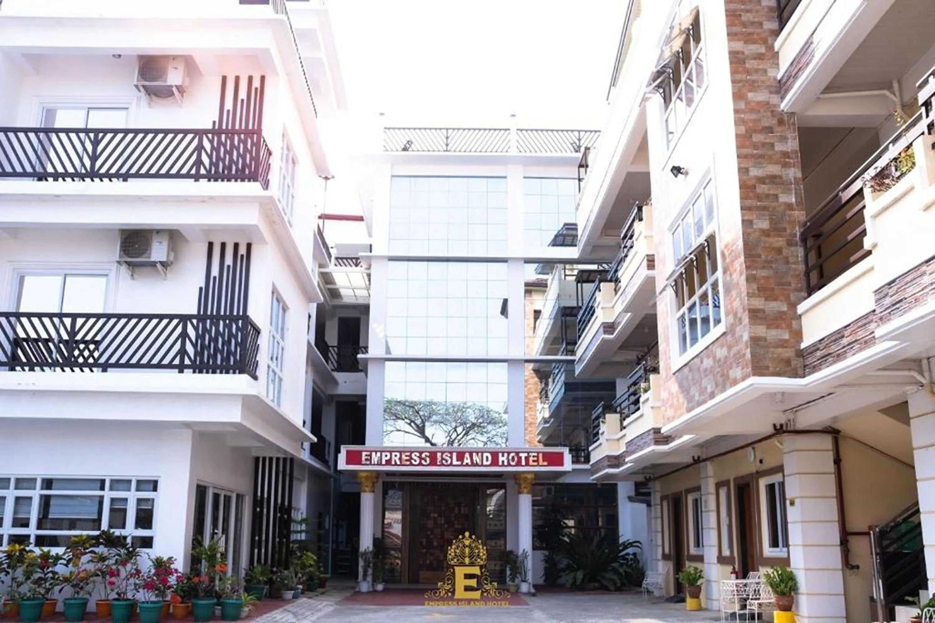 Property building in Empress Island Hotel