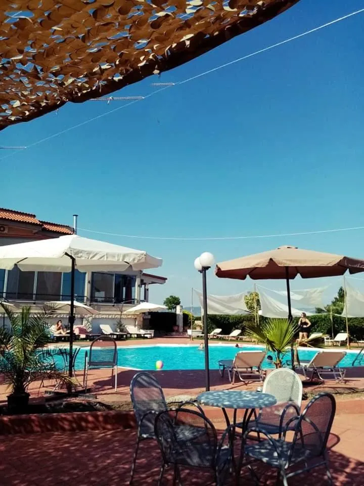 Pool view in Assembly Hotel