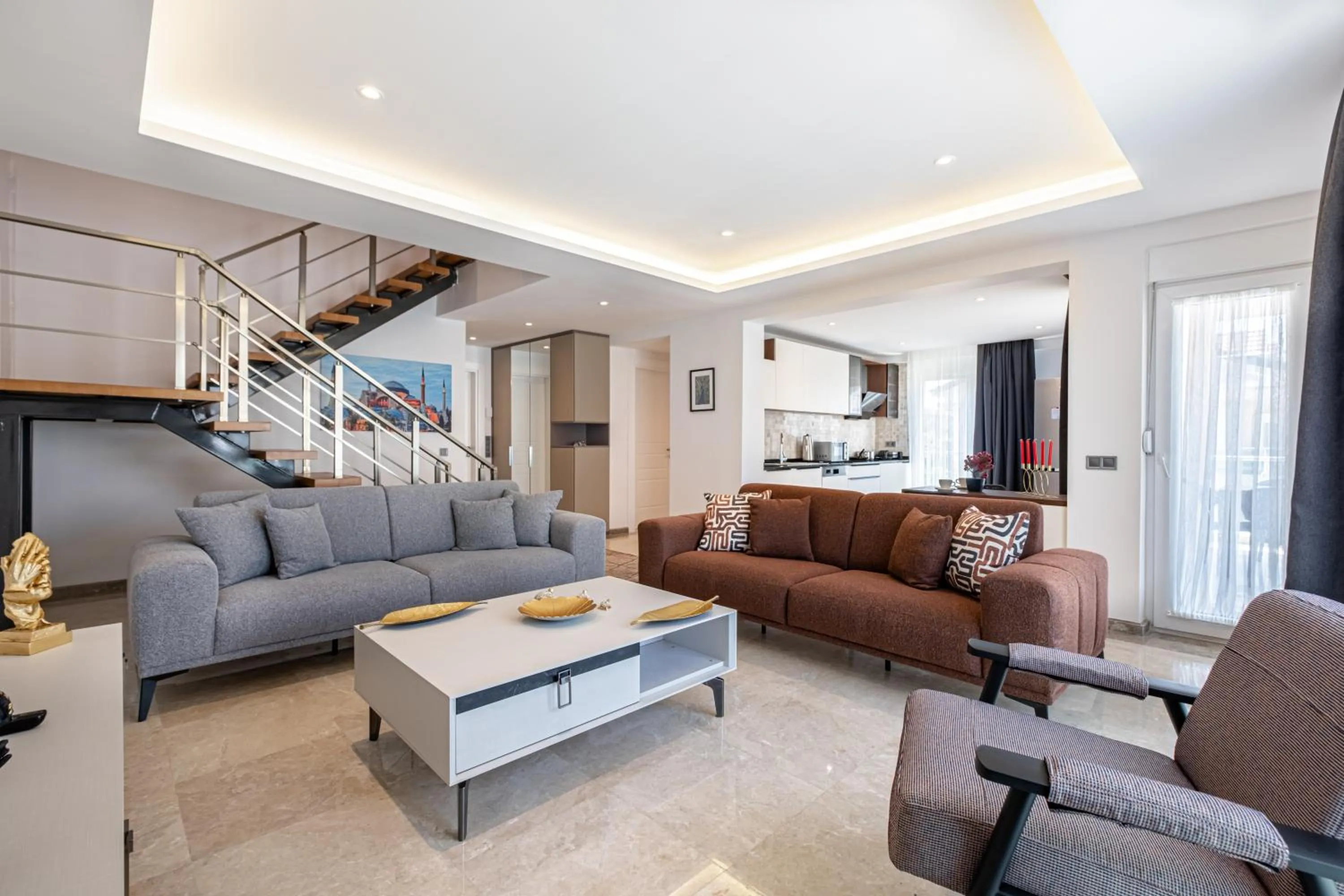 Living room in Belek Deluxe Suit