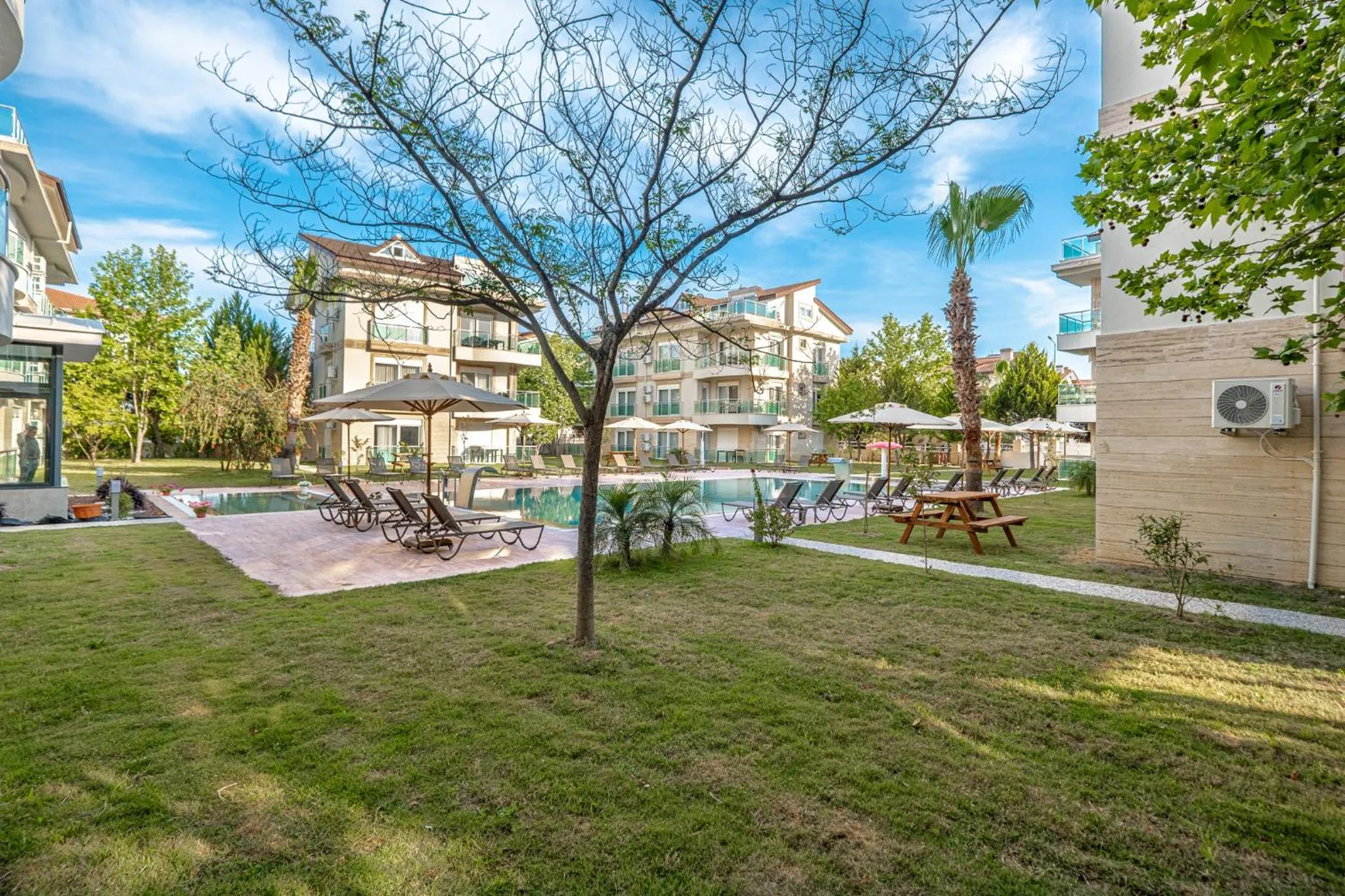 Garden view in Belek Deluxe Suit